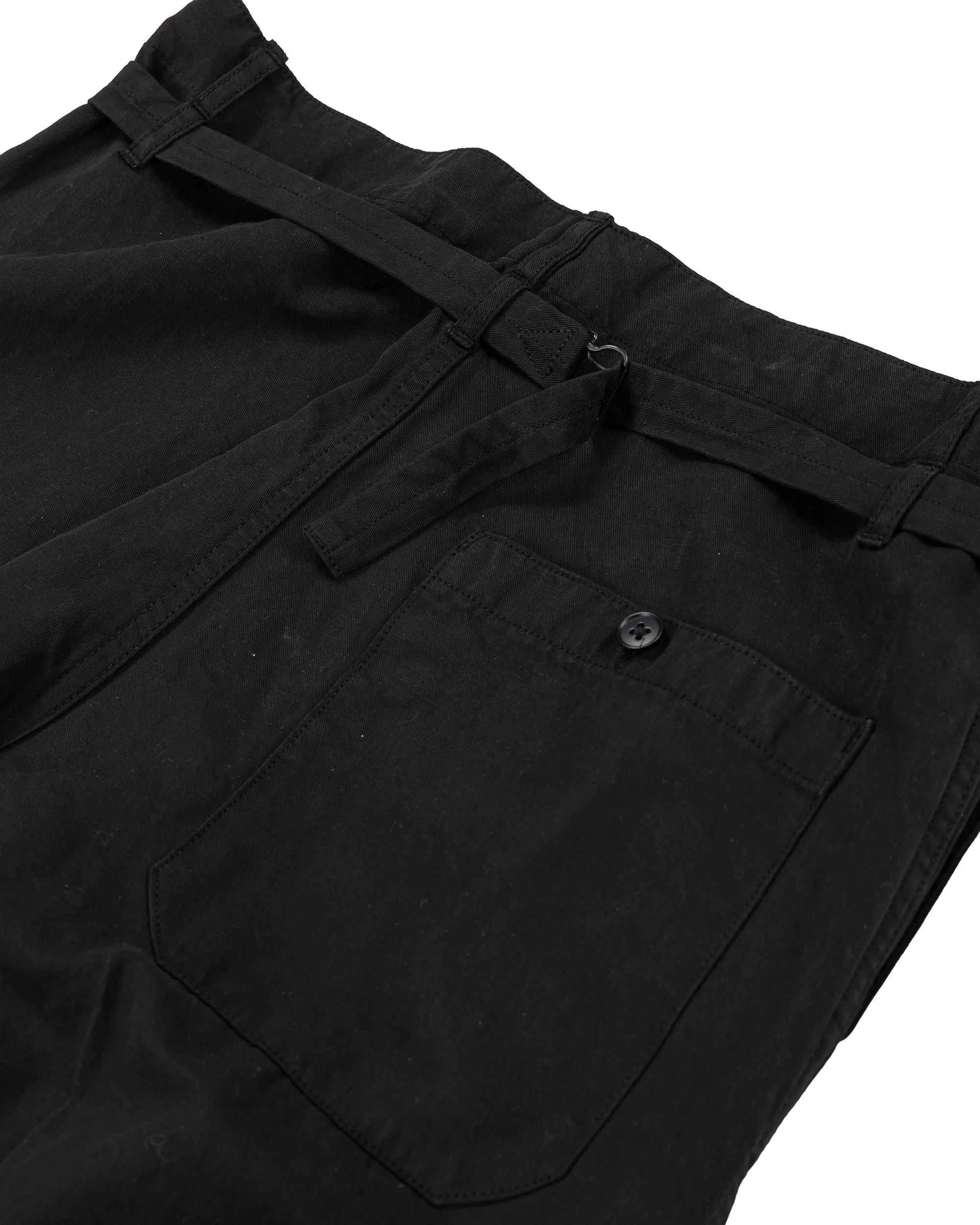 KAPTAIN SUNSHINE Gaba. Buckleback Work Slacks Black - Image 5