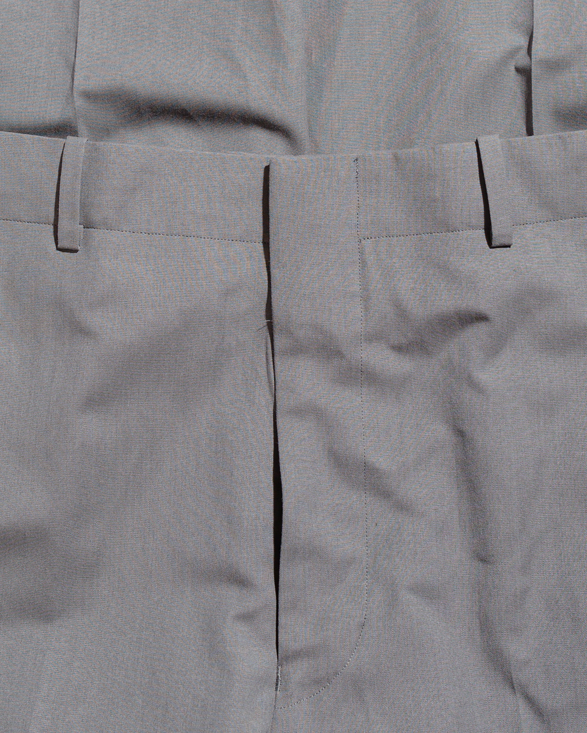 KAPTAIN SUNSHINE Scottish Sideseamless Trousers Top Grey - Image 5