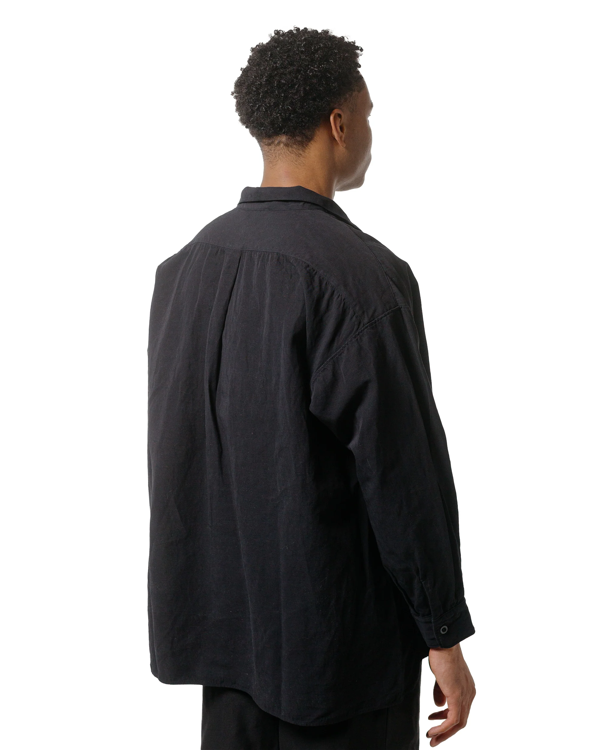 KAPTAIN SUNSHINE Standcollar Smock Ink Black - Image 6