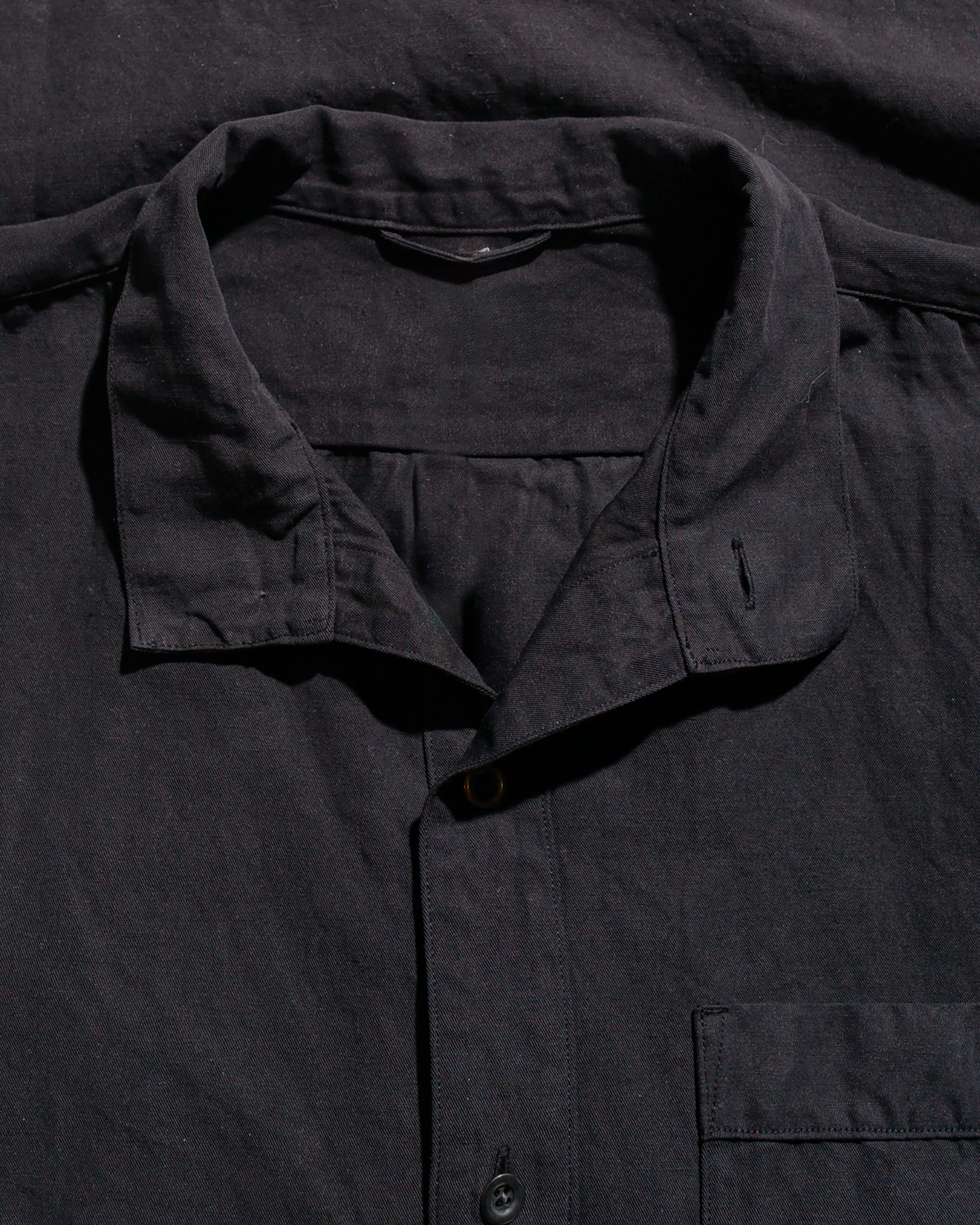 KAPTAIN SUNSHINE Standcollar Smock Ink Black - Image 7