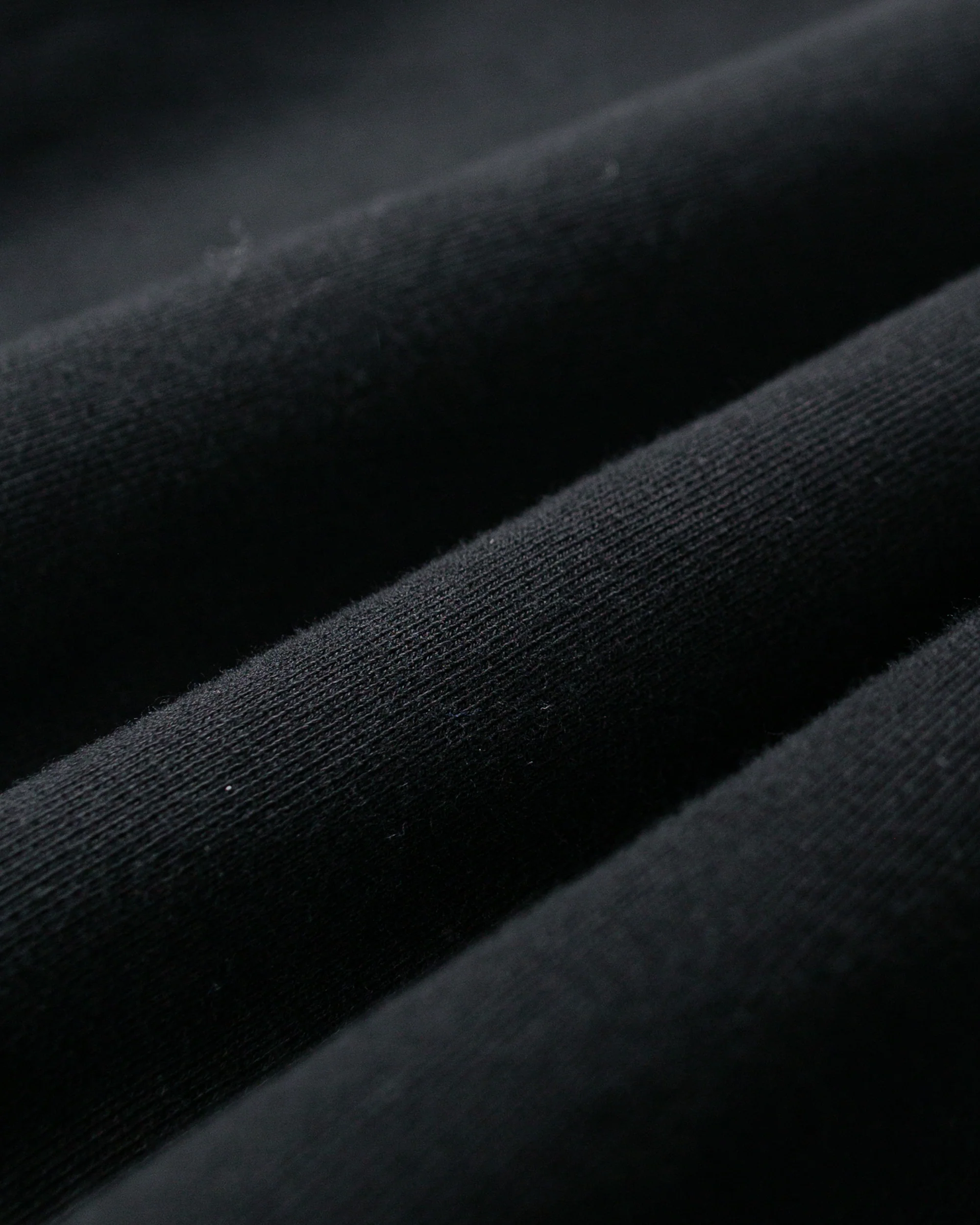 Lady White Co. Cotton Quarter Zip Sweatshirt Black - Image 6