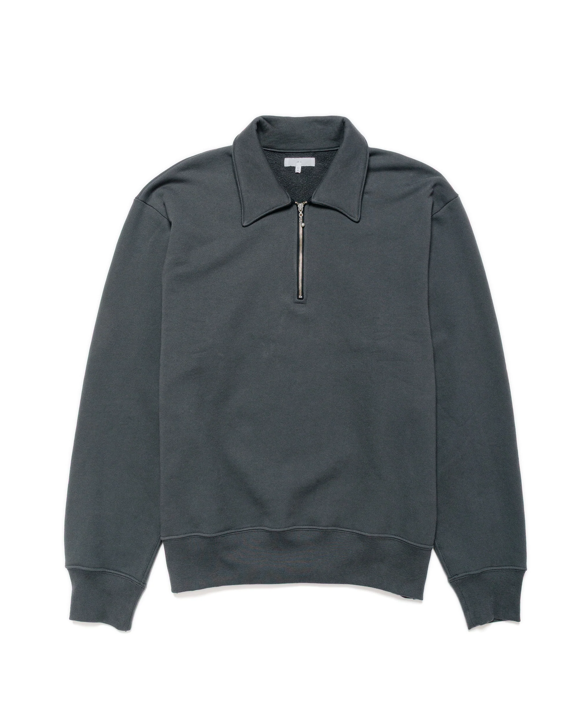 Lady White Co. Cotton Quarter Zip Sweatshirt Faded Black