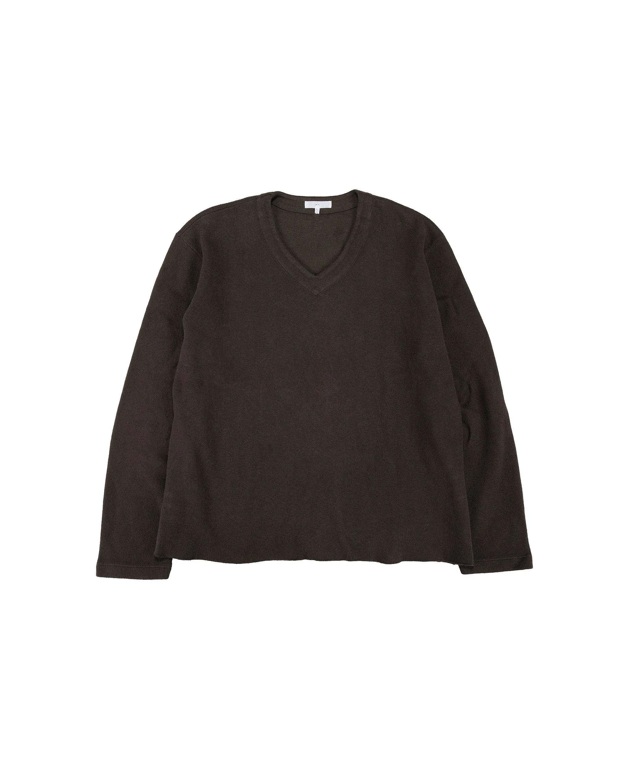 Lady White Co. Cropped V-Neck Sweater Timber