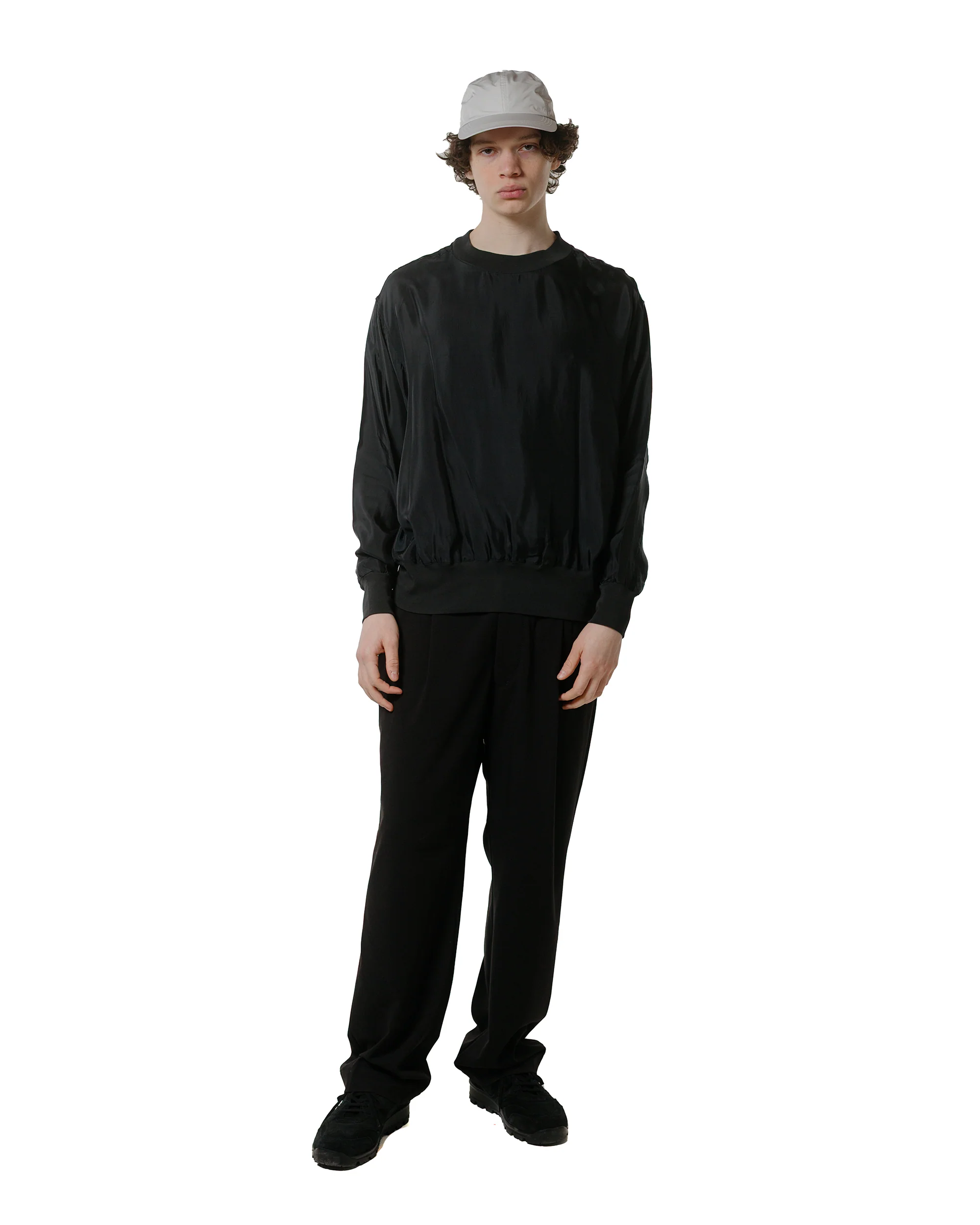 Lady White Co. Cupro Pullover Black - Image 4