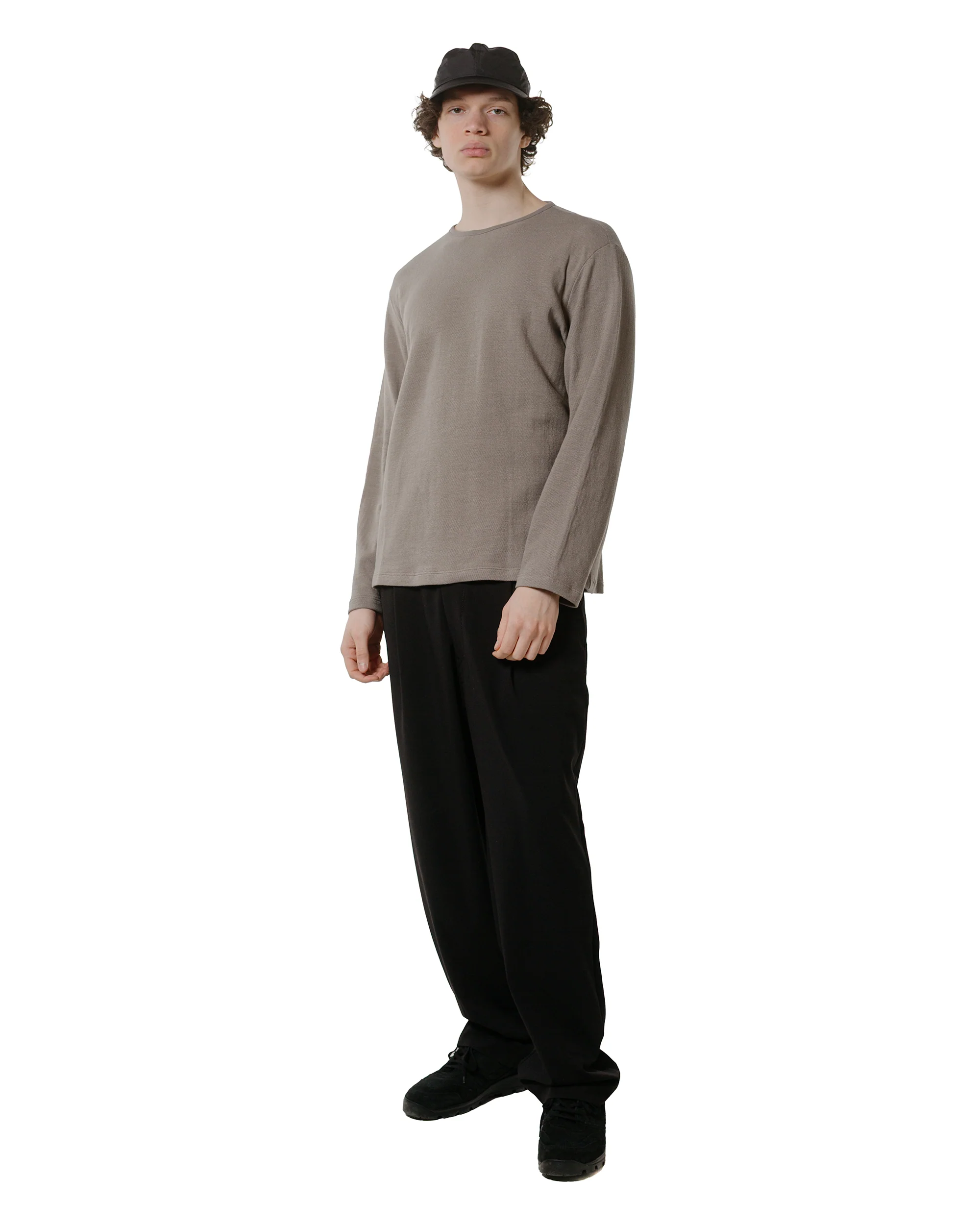 Lady White Co. Double Knit Sweater Anvil Grey - Image 4