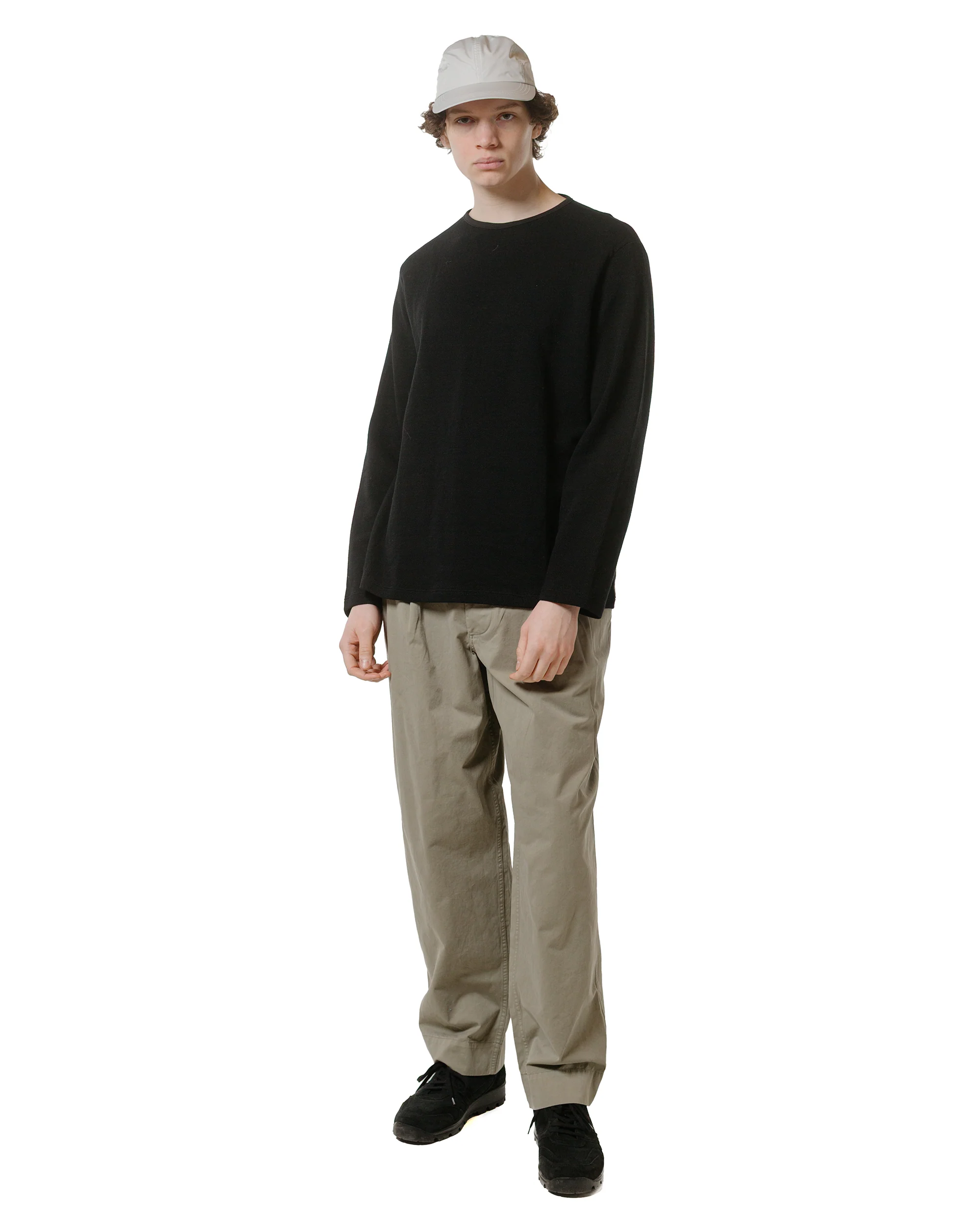Lady White Co. Double Knit Sweater Black - Image 4