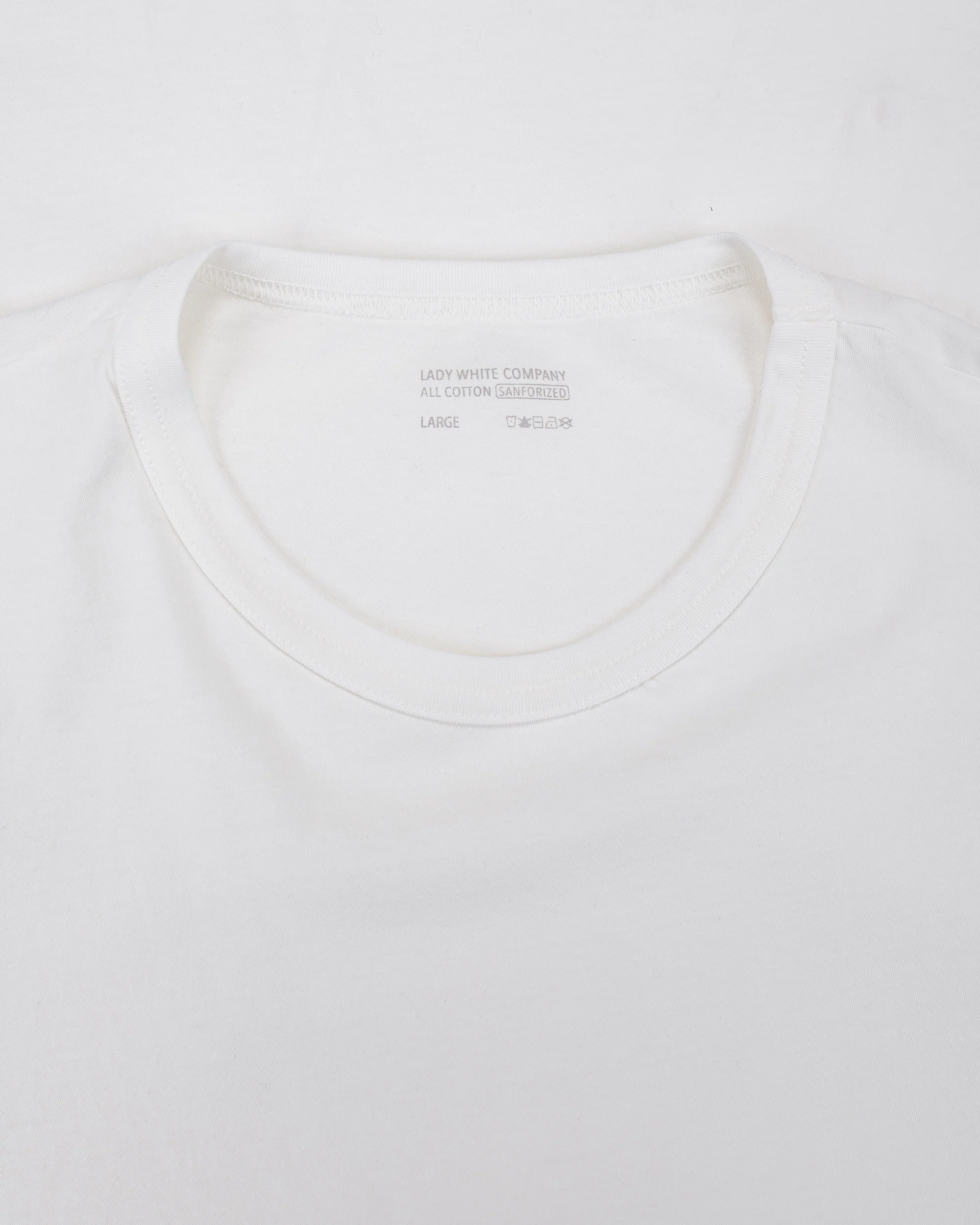 Lady White Co. Dry-Lite T-Shirt White - Image 4