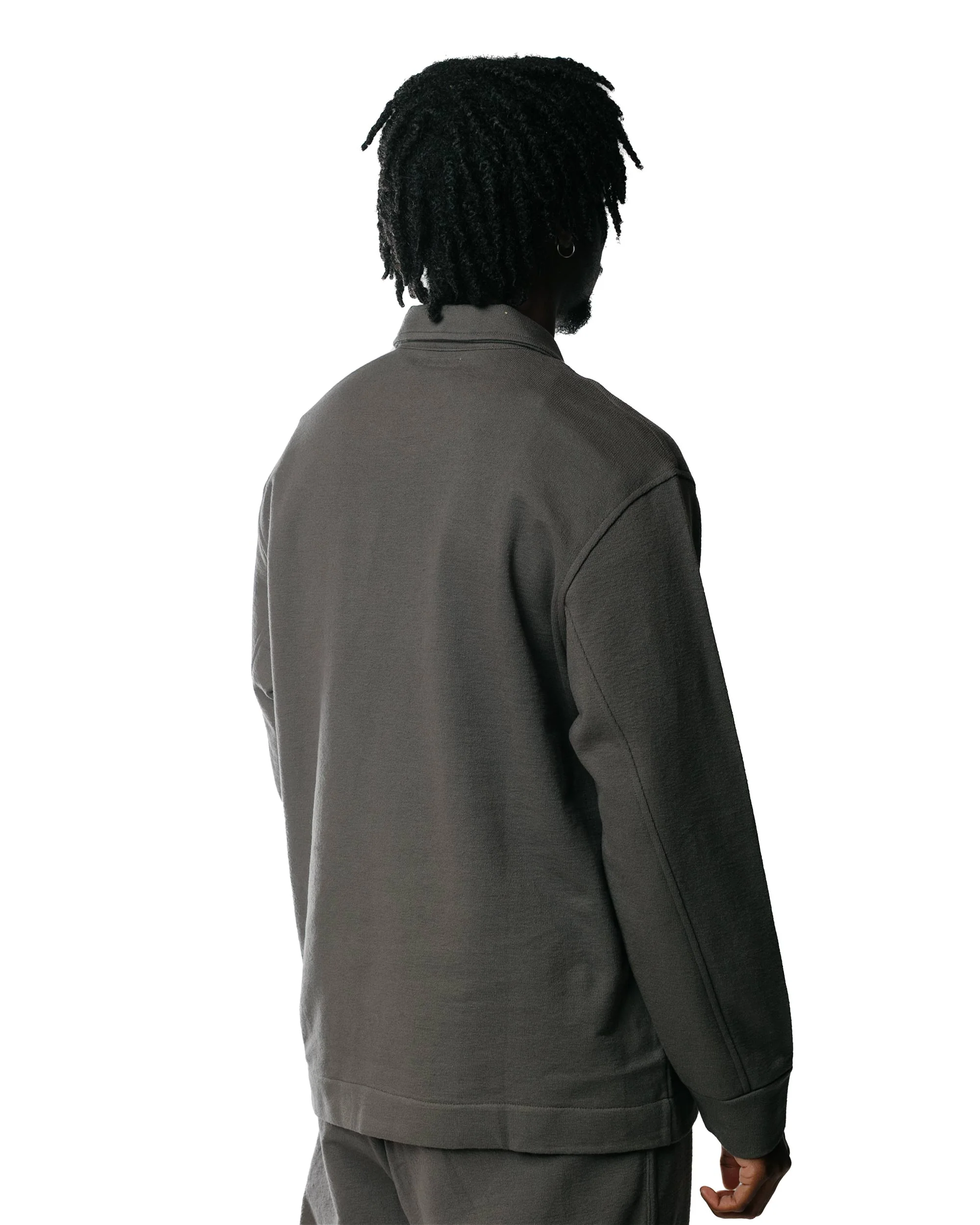 Lady White Co. Francisco Button Down Solid Grey - Image 4