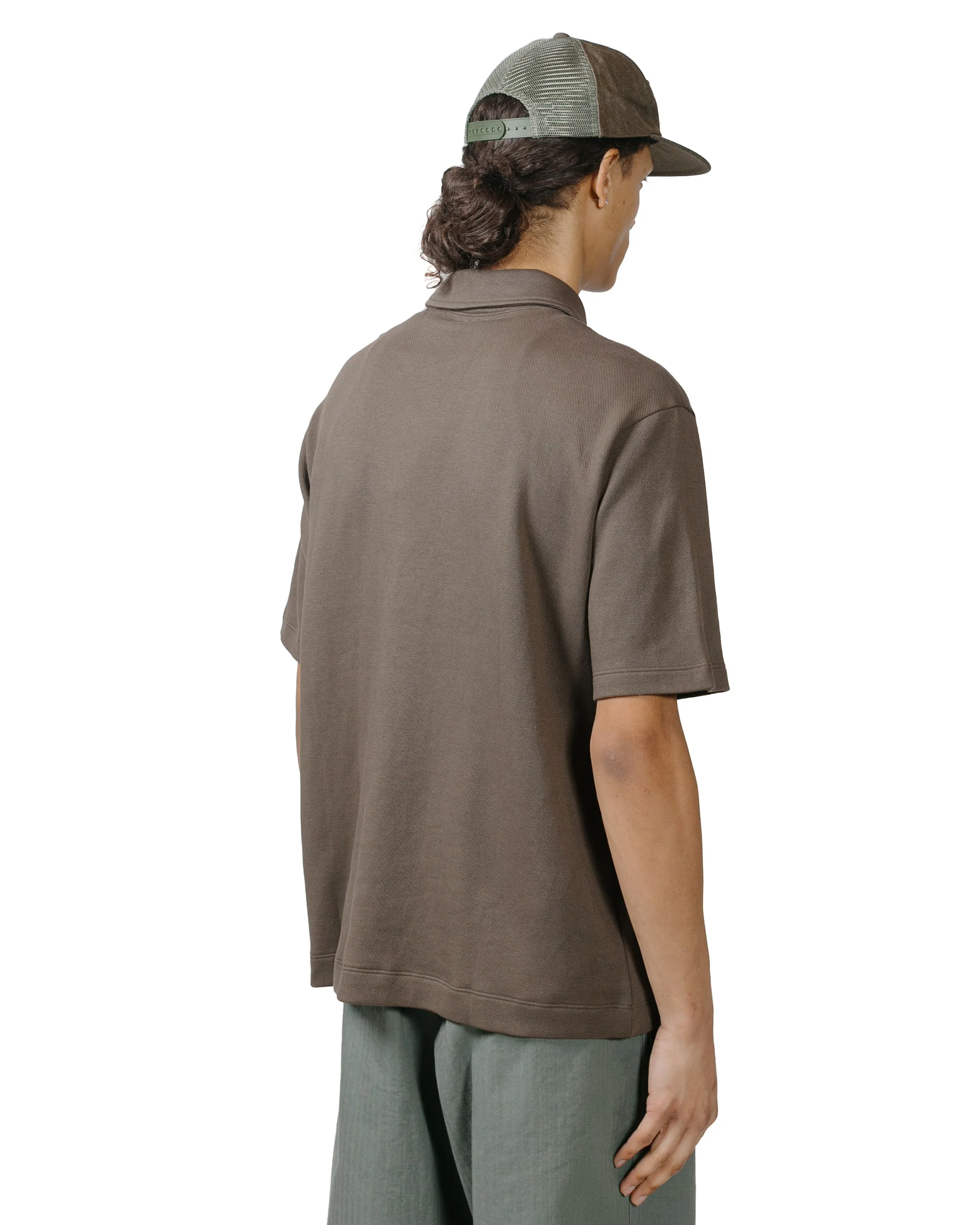 Lady White Co. Half Zip Polo Bark - Image 3