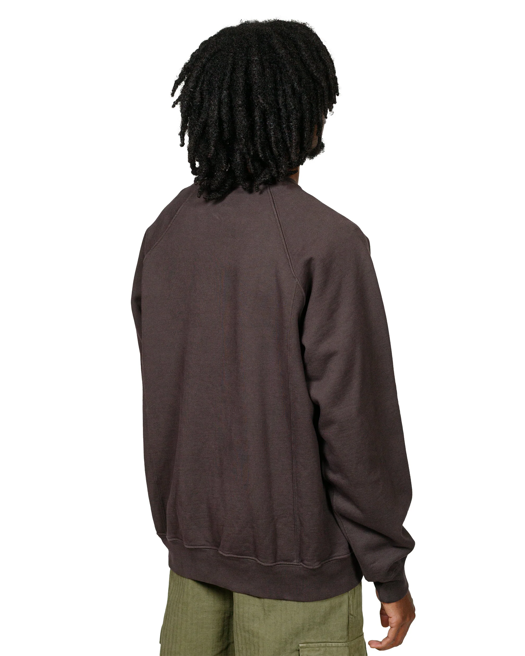 Lady White Co. Heavy Gusset Crewneck Tire Black - Image 3