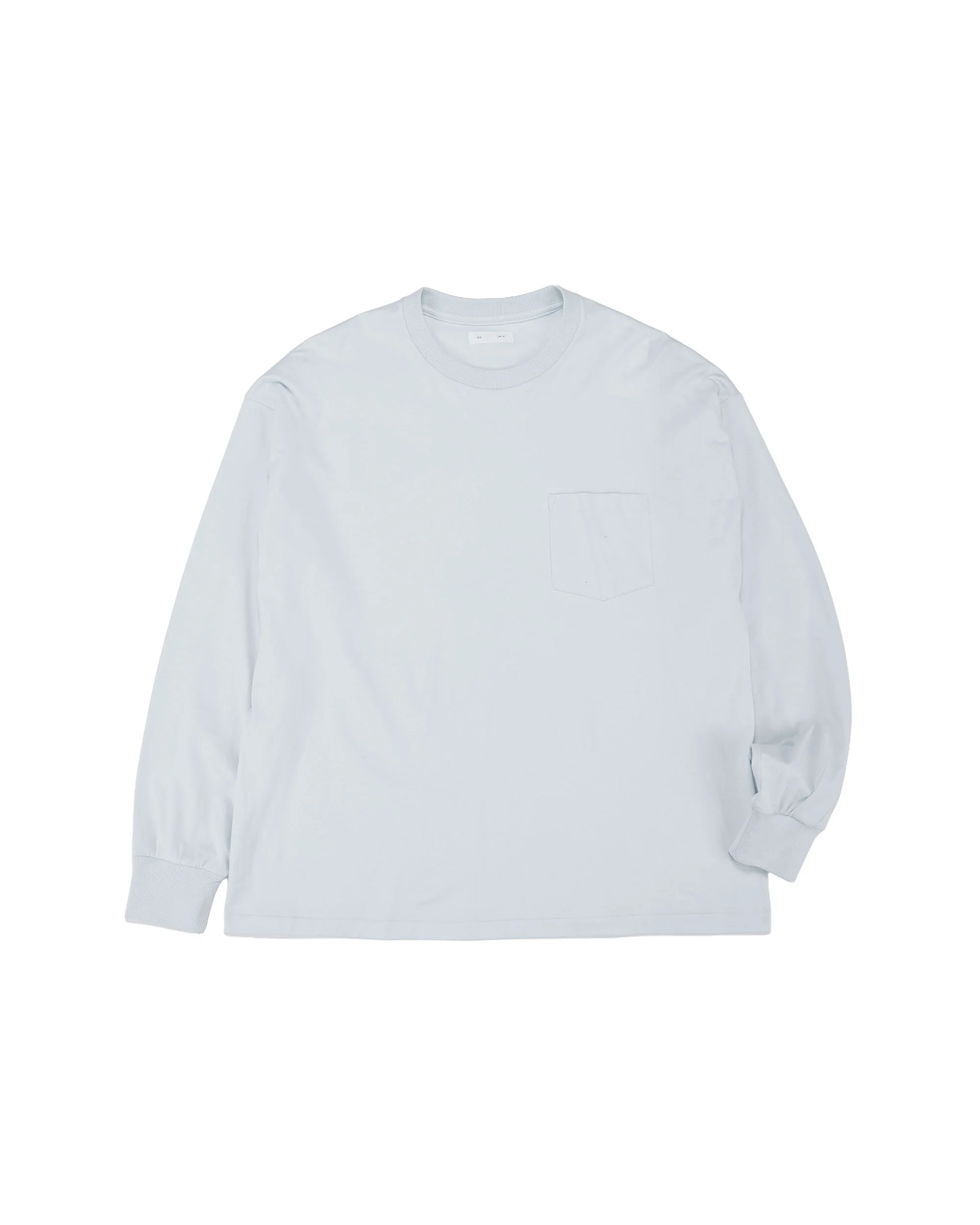 Lady White Co. KAPTAIN SUNSHINE L/S Stripe T-Shirt Baby Blue