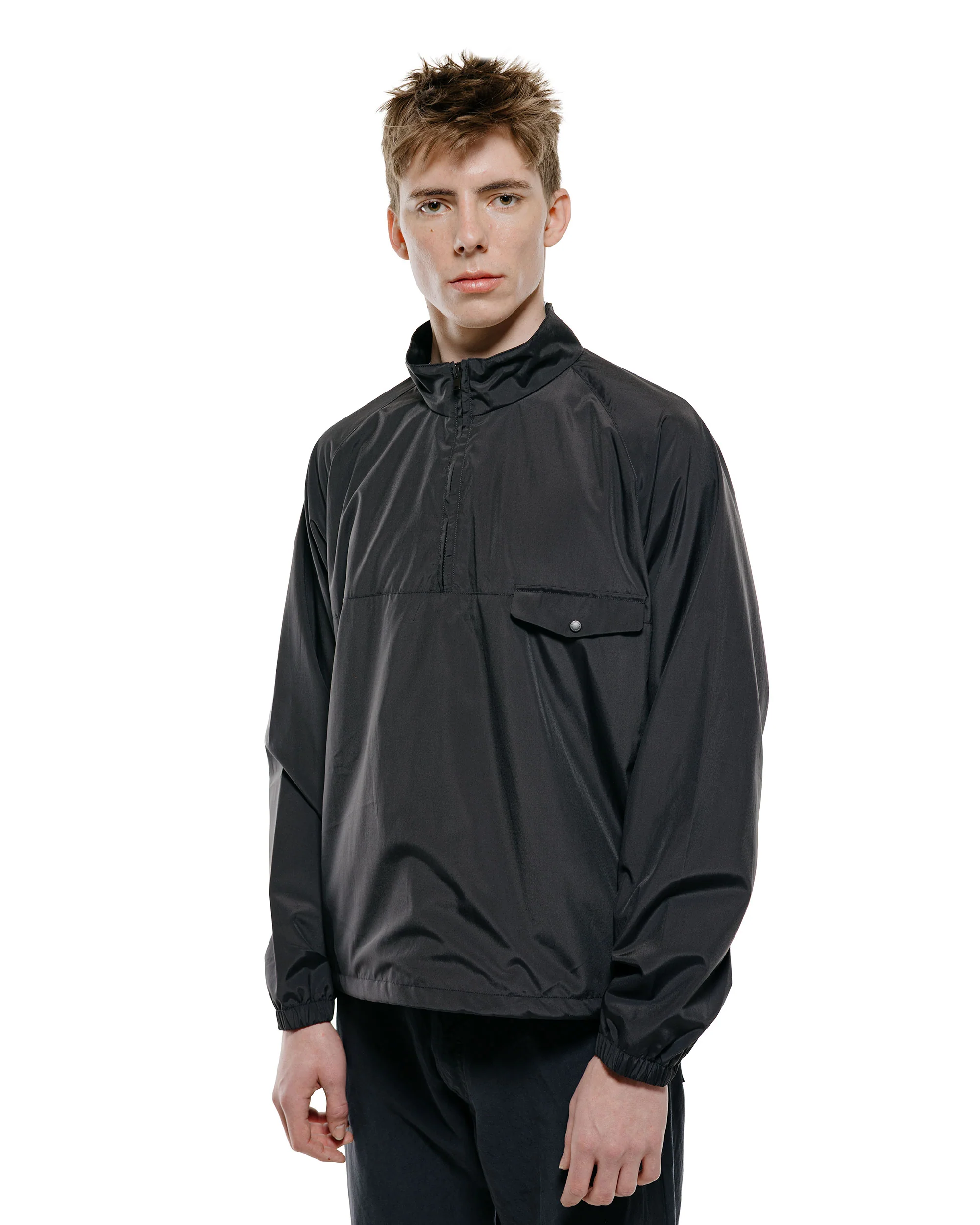 Lady White Co. KAPTAIN SUNSHINE Silk Poly Pullover Anthracite - Image 2