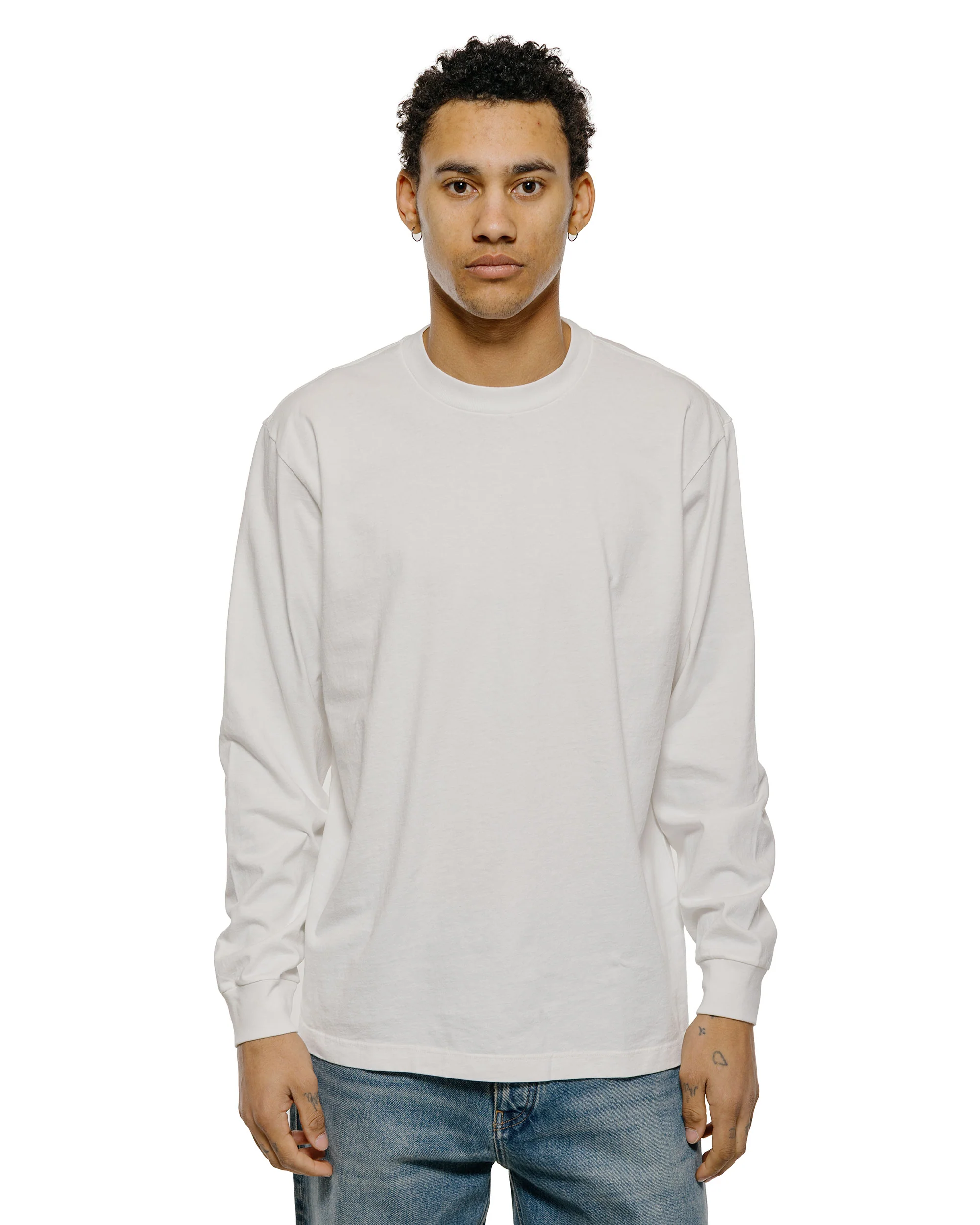 Lady White Co. L/S Municipal T-Shirt White - Image 2