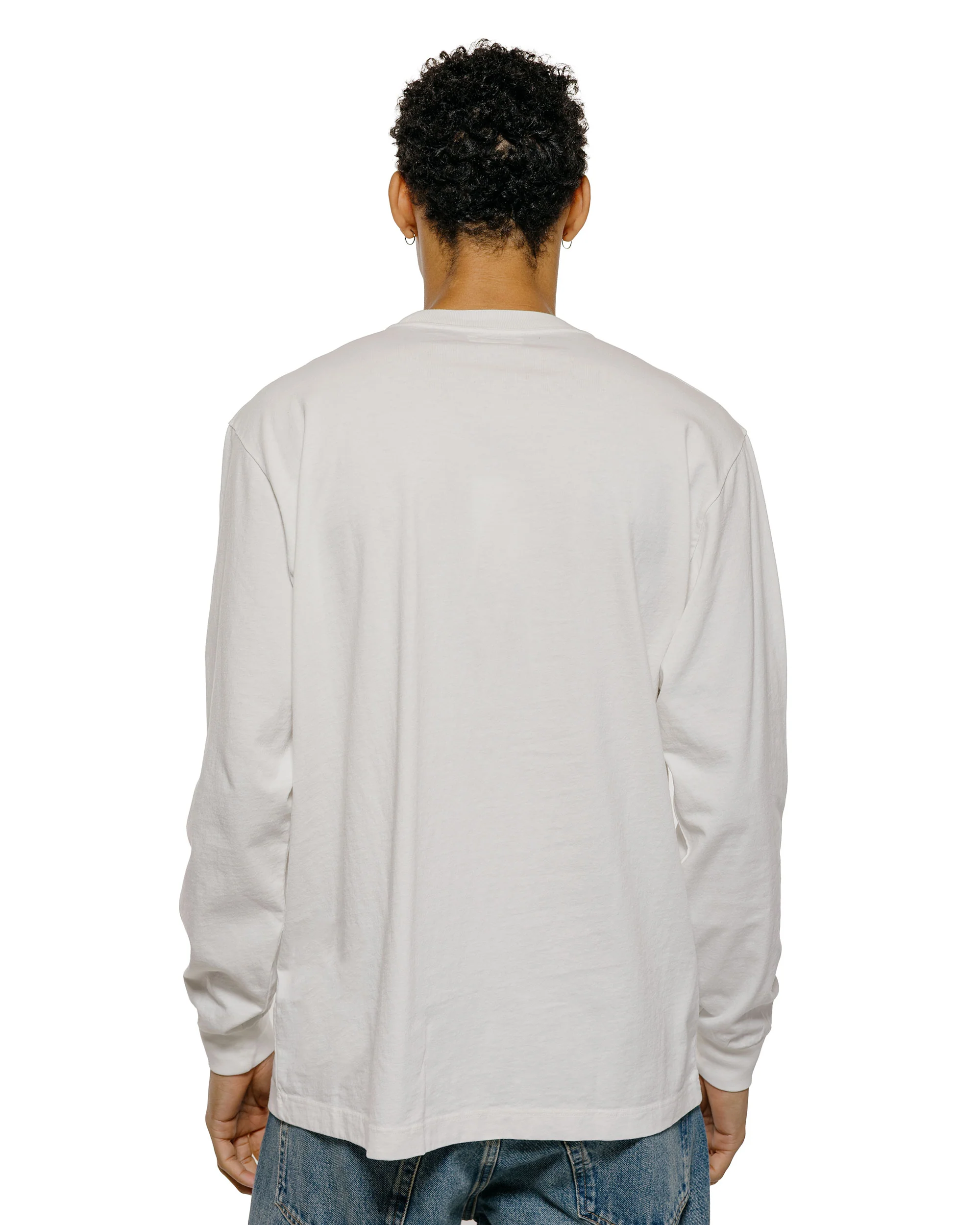 Lady White Co. L/S Municipal T-Shirt White - Image 3