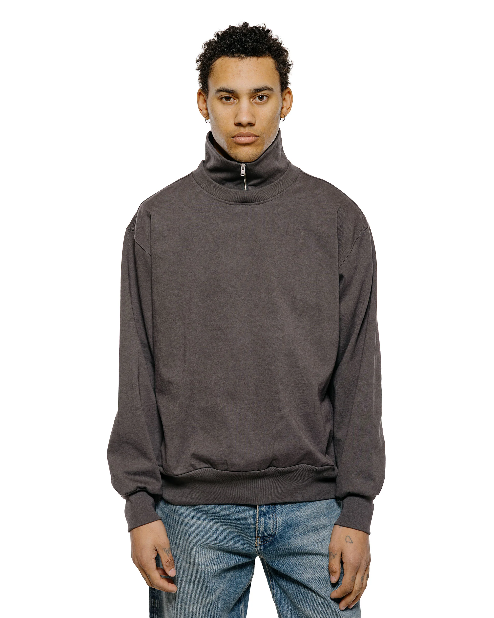 Lady White Co. Layered 1/4 Zip Pewter - Image 2