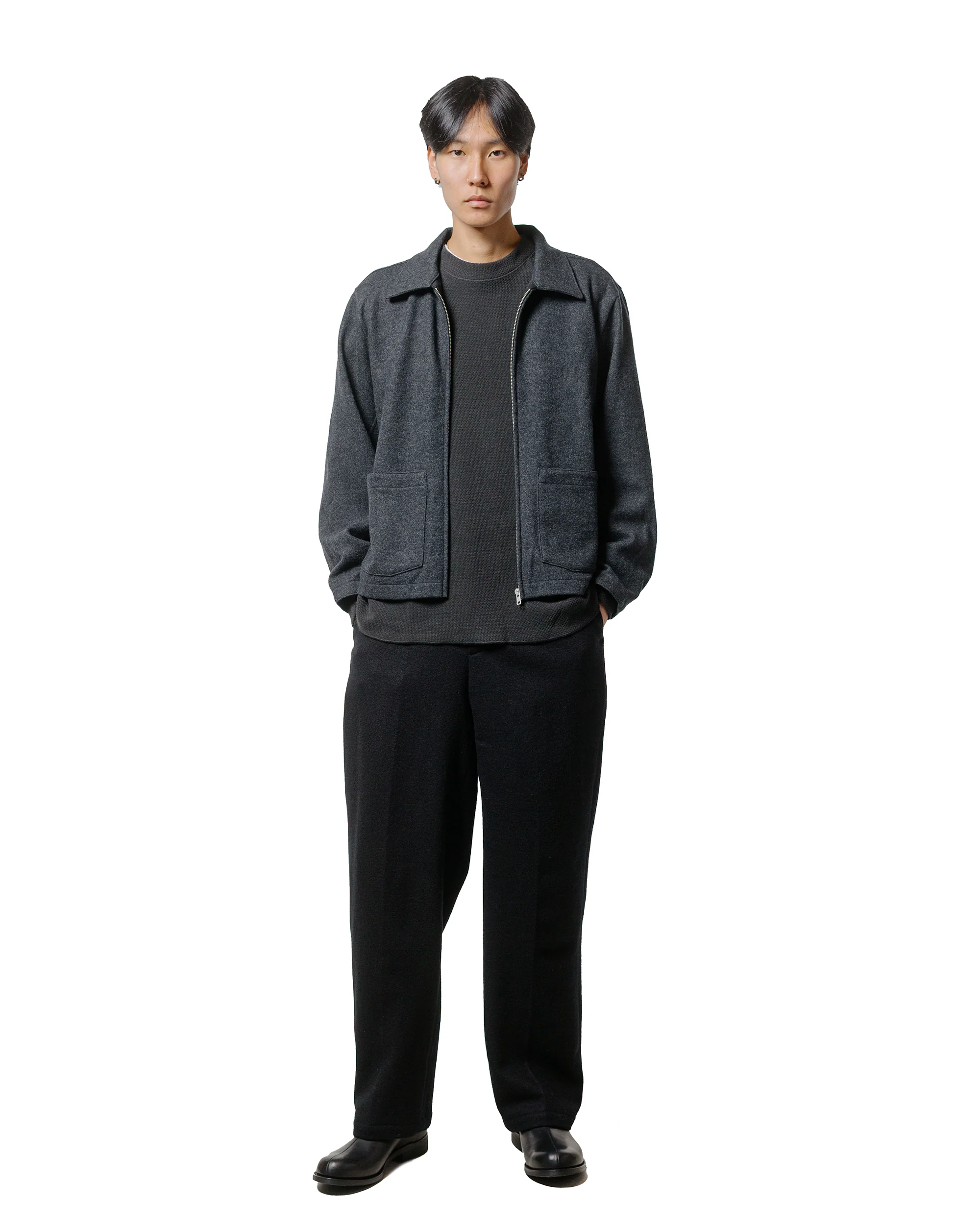Lady White Co. Loma Blouson Charcoal - Image 4
