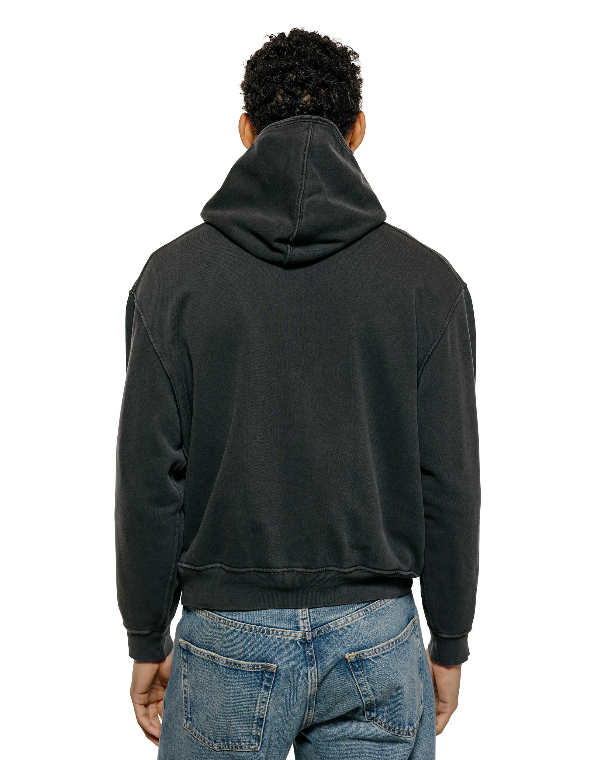 Lady White Co. Mini Hoodie Pigment Charcoal - Image 3