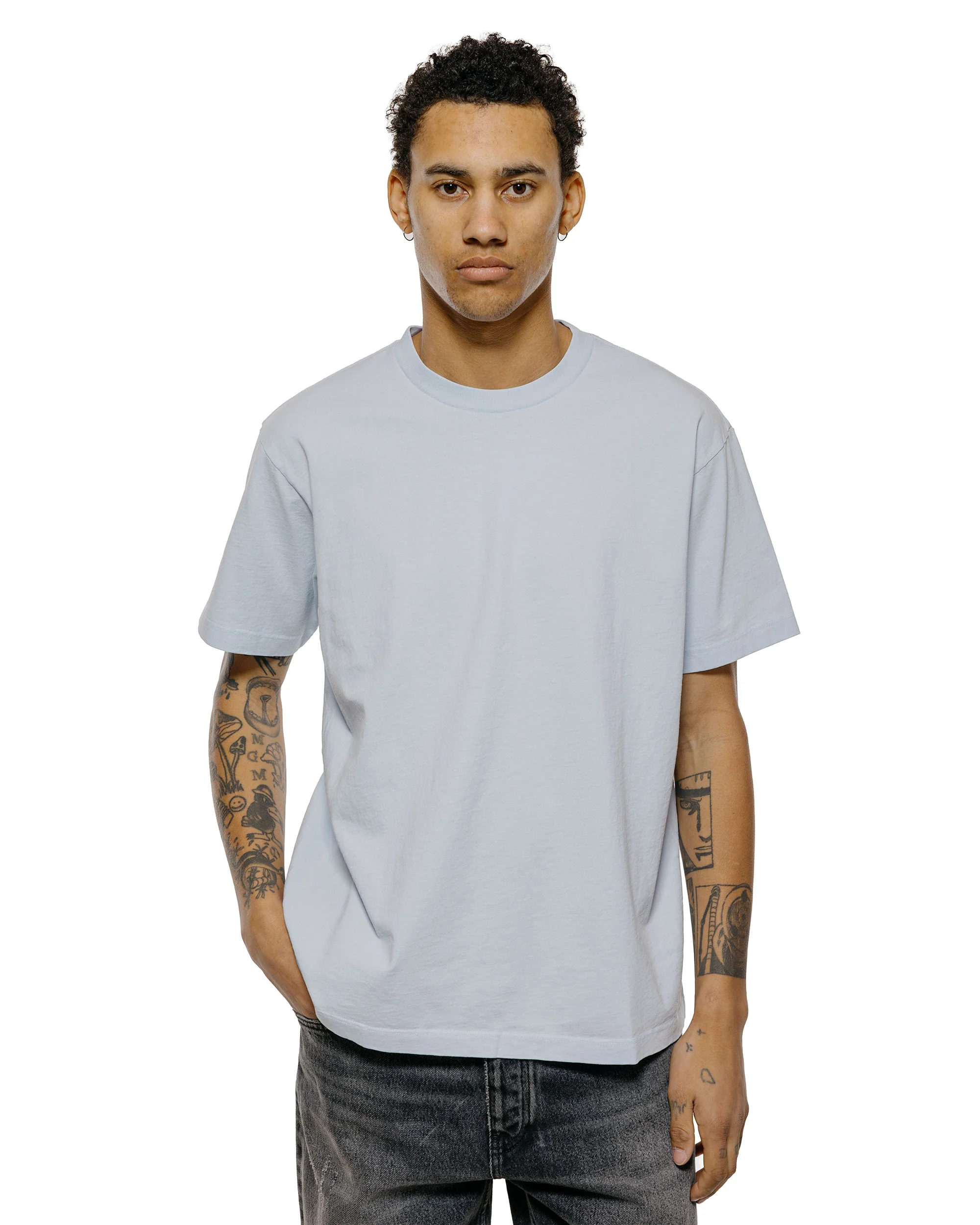 Lady White Co. Municipal T-Shirt Pale Blue - Image 2