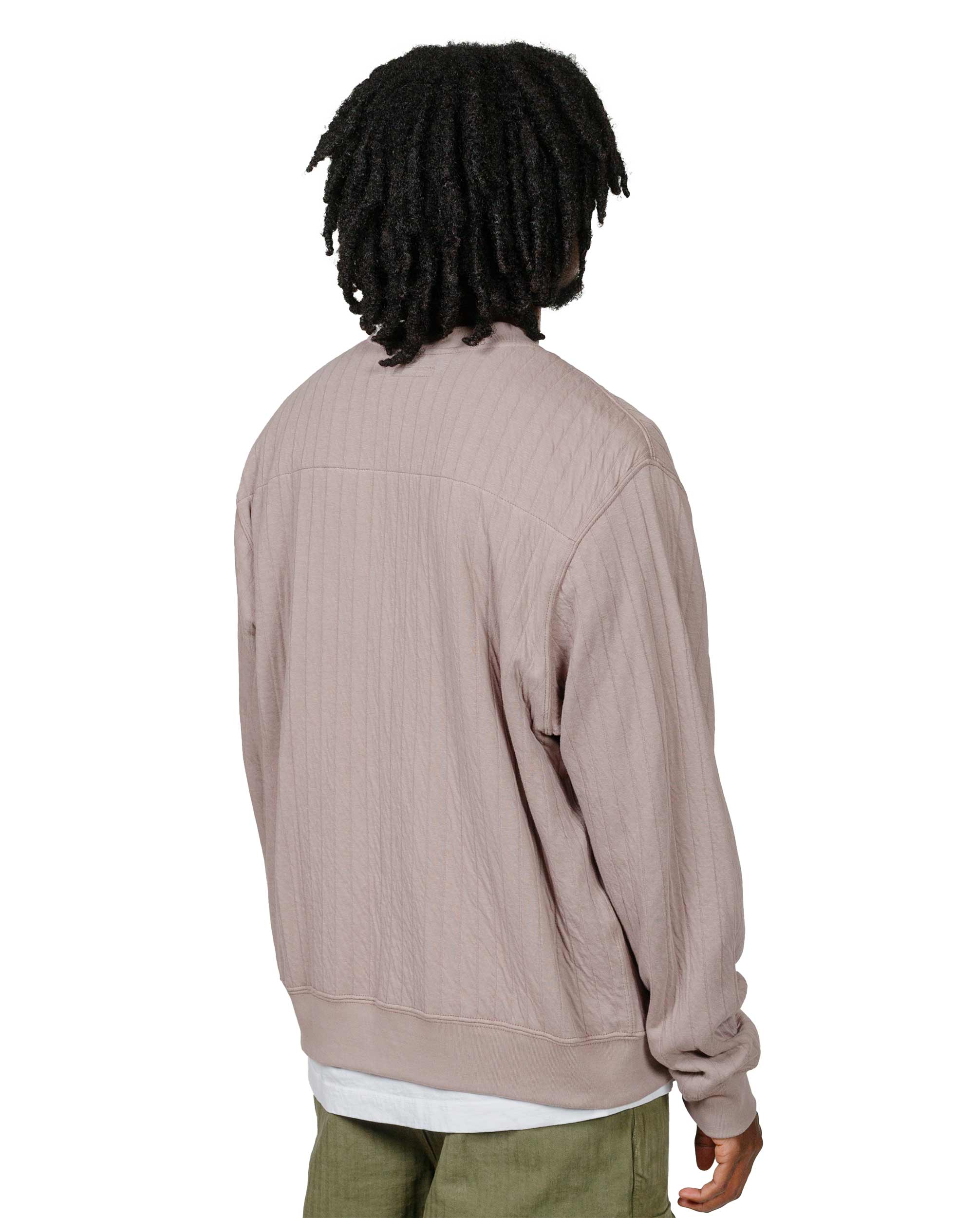 Lady White Co. Quilted Zip Up Pale Purple - Image 3
