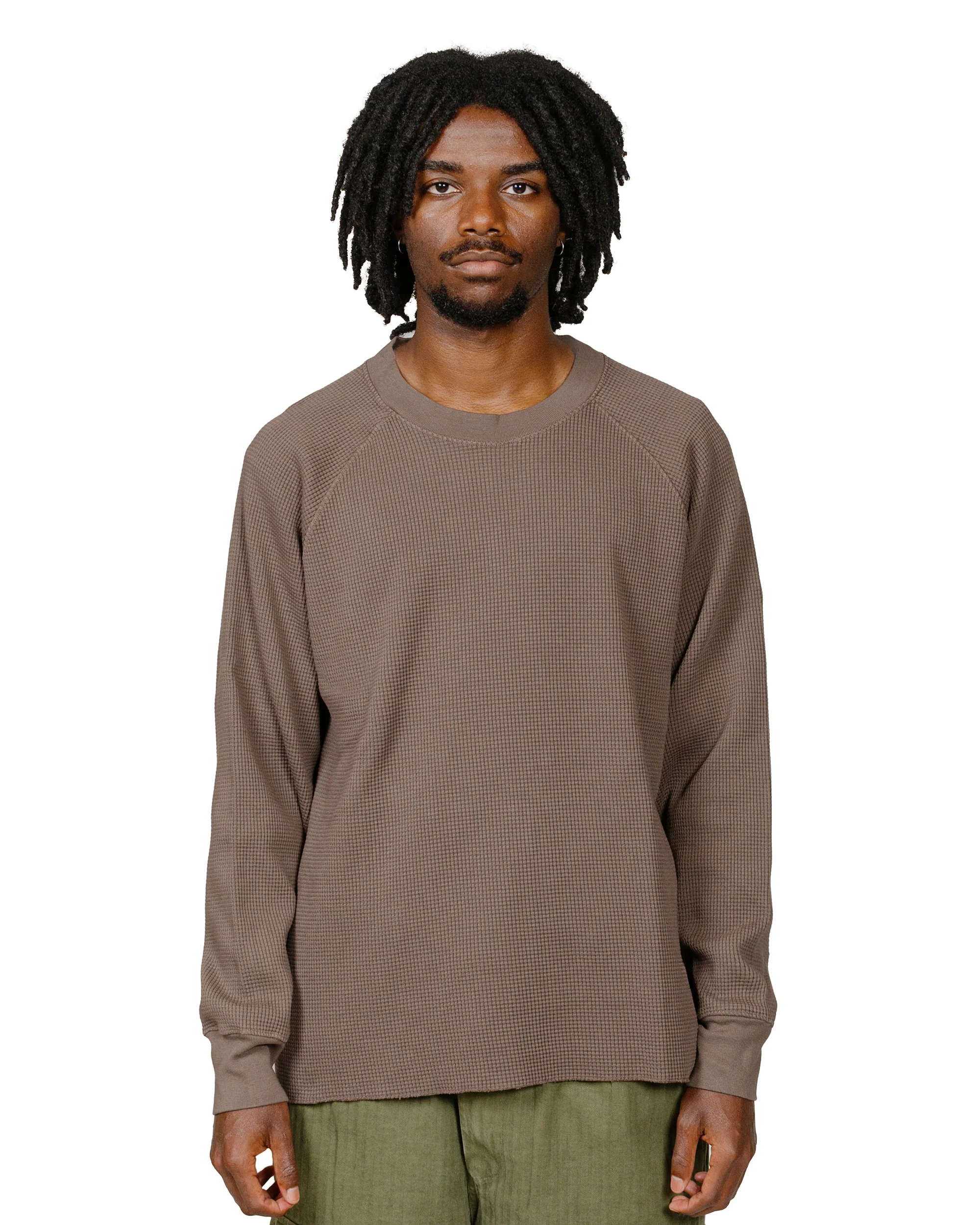 Lady White Co. Raglan Thermal Deep Cement - Image 2