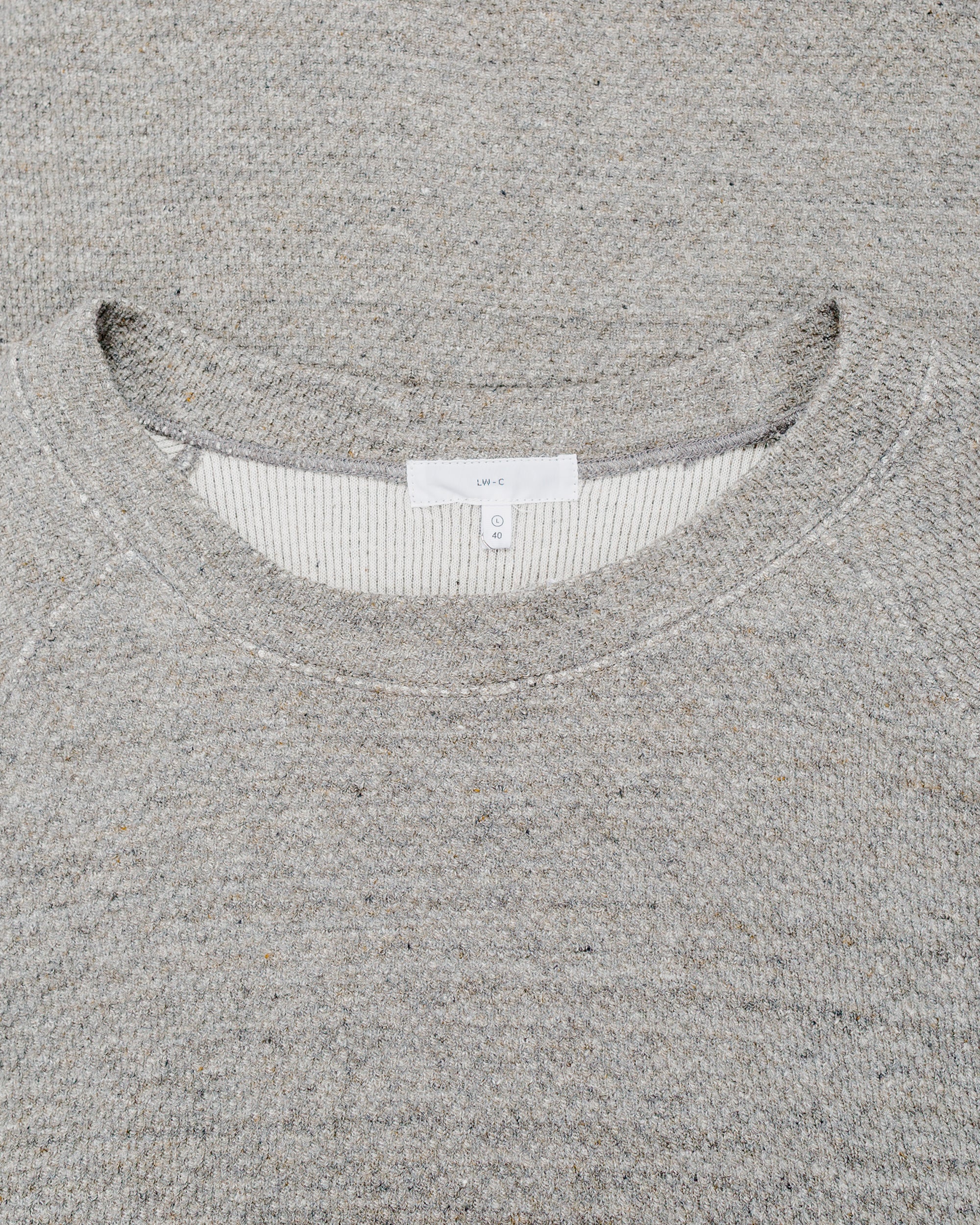 Lady White Co. Raglan Thermal Grey Melange - Image 5