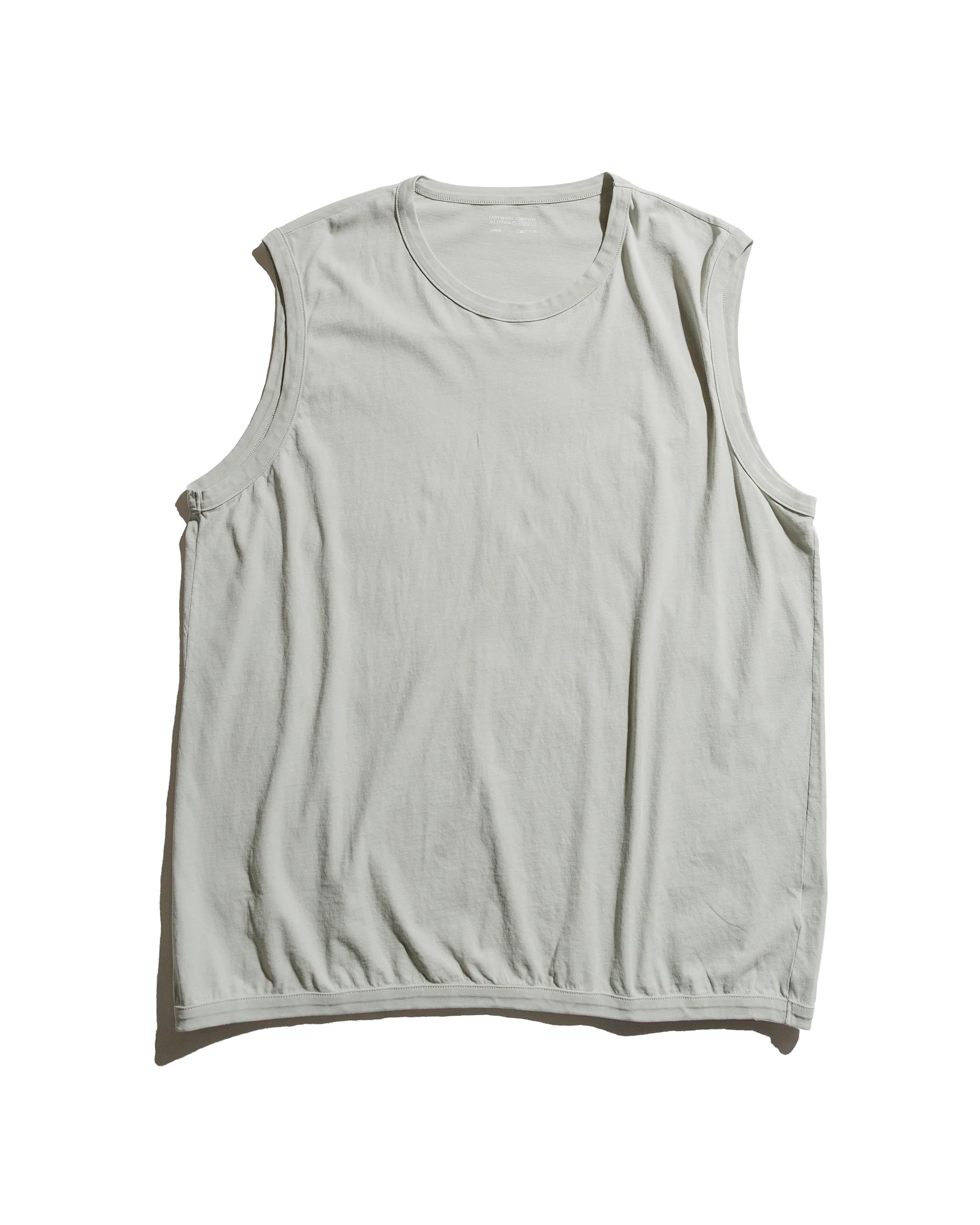 Lady White Co. Sleeveless T-Shirt Swiss Natural