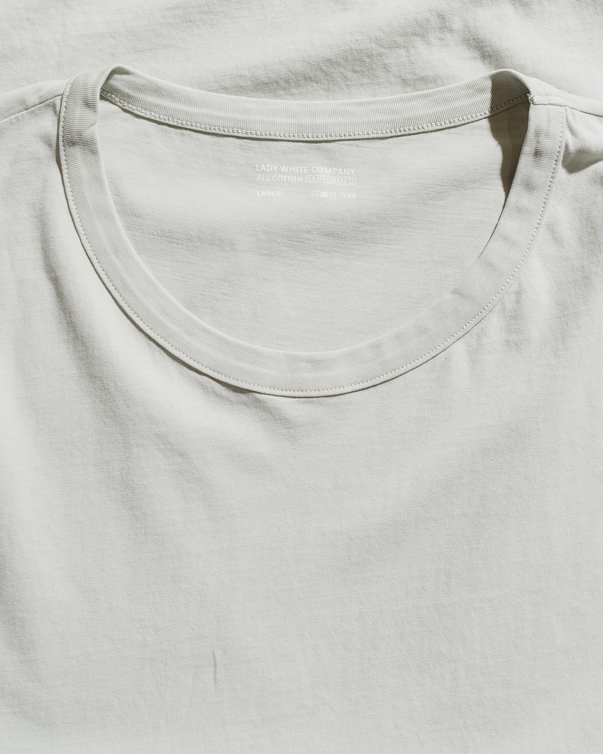 Lady White Co. Sleeveless T-Shirt Swiss Natural - Image 5