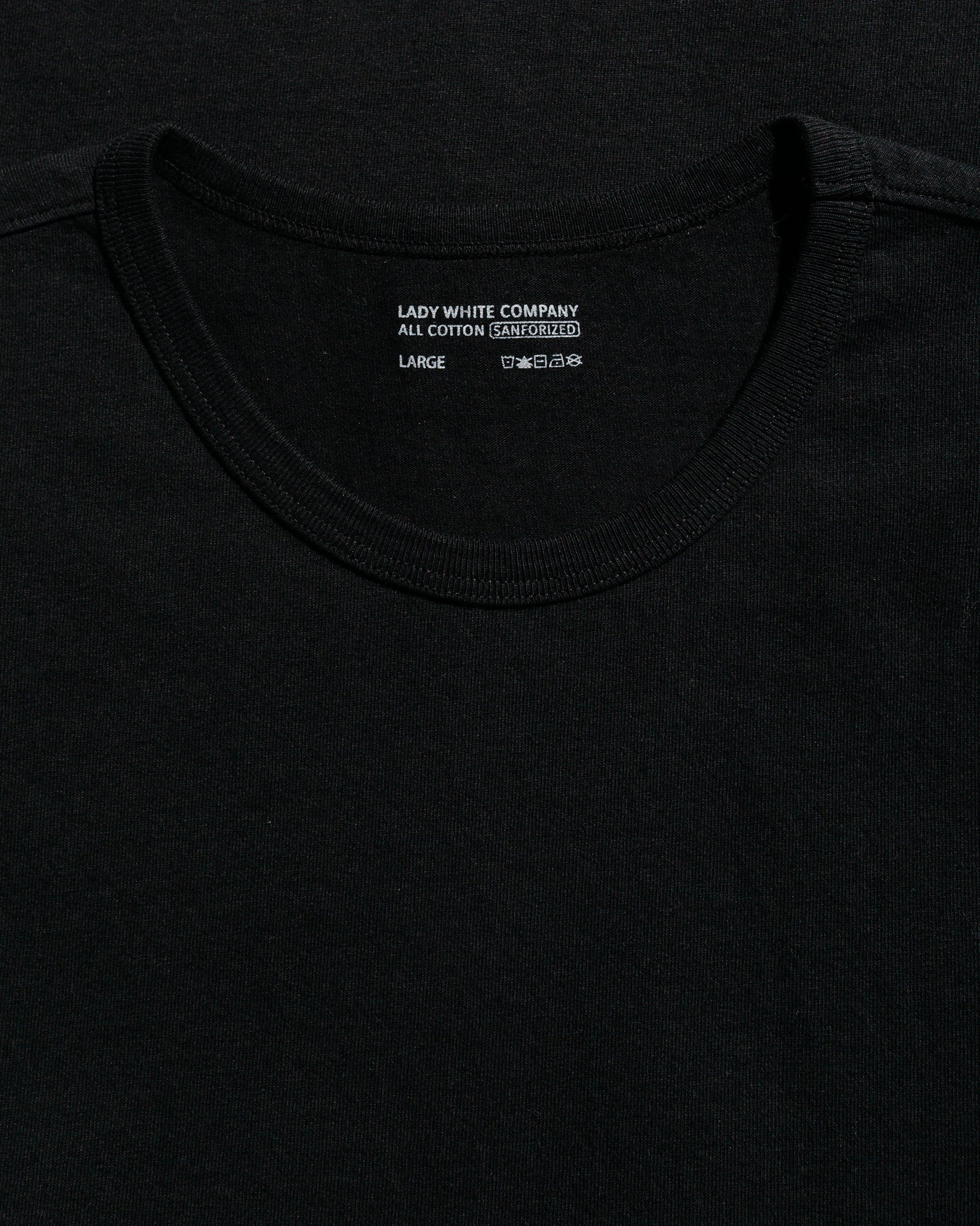 Lady White Co. T-Shirt 2-Pack Black - Image 4