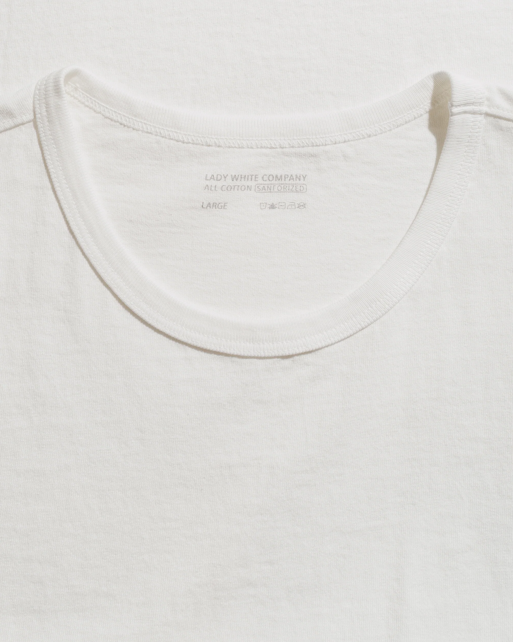 Lady White Co. T-Shirt 2-Pack White - Image 4