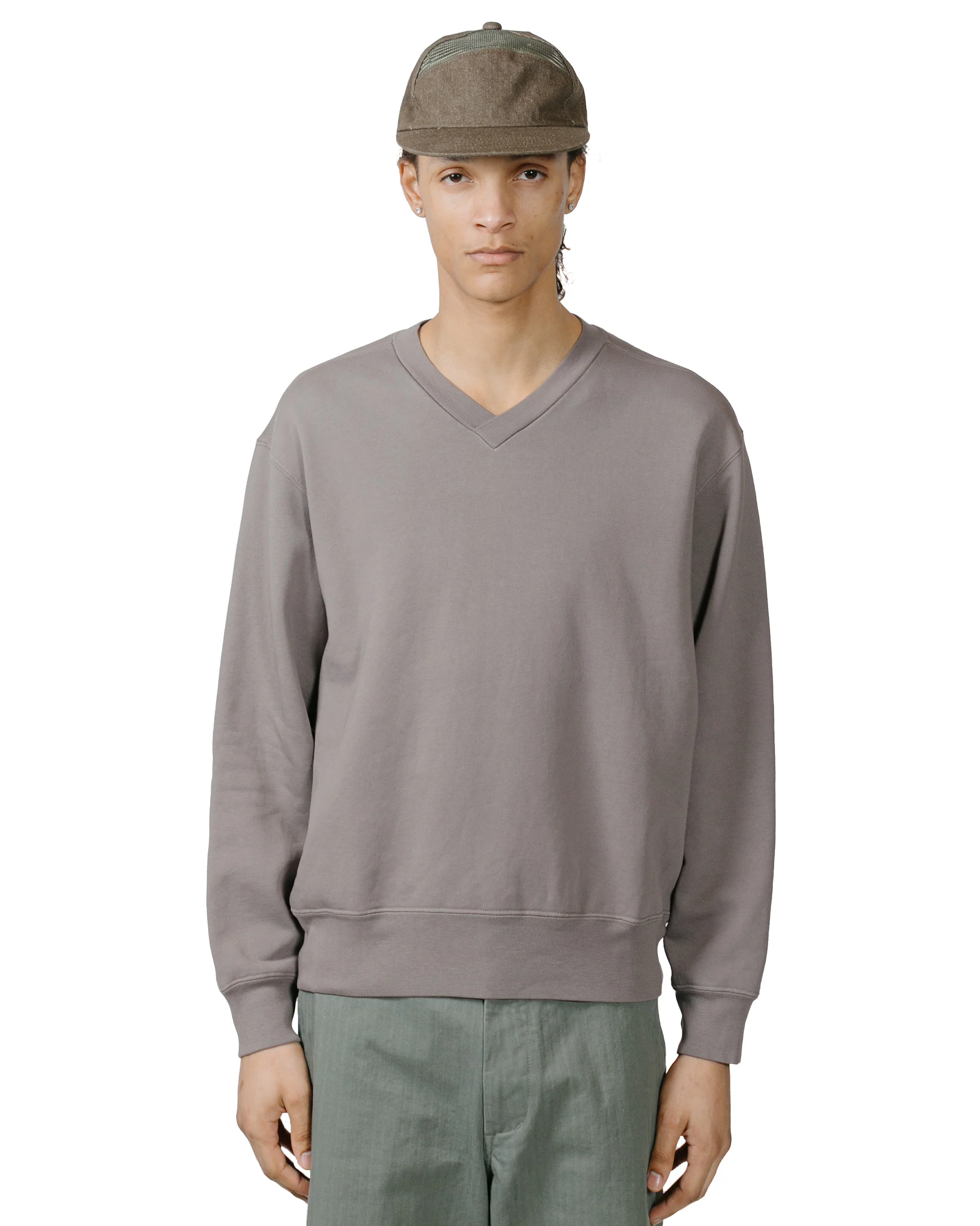 Lady White Co. Varsity Sweatshirt Dust Grey - Image 2