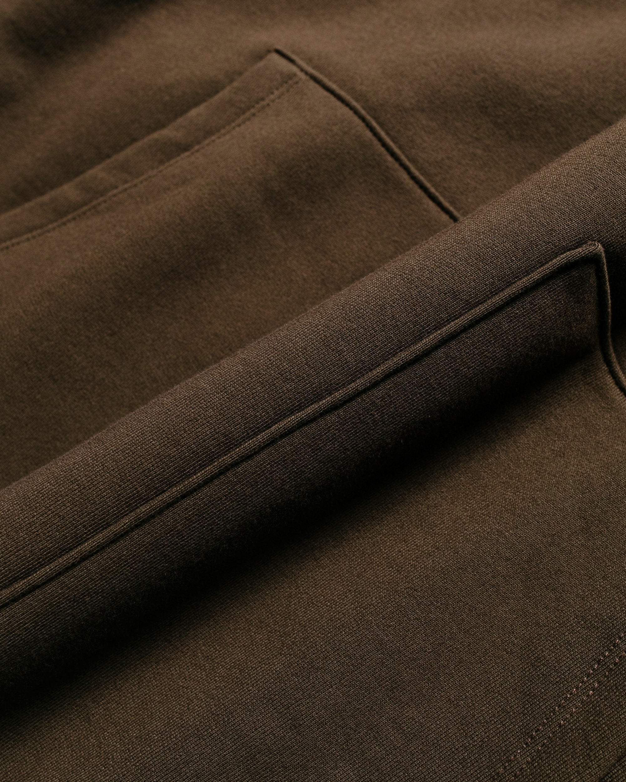 Lady White Co. Zip Crew Neck Bark - Image 5