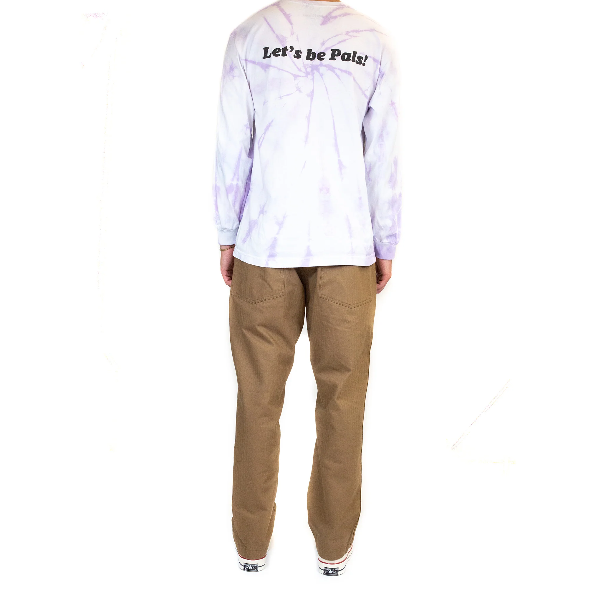 Liam Goslett Hippie Dining Table Tie Dye Tee Pink - Image 3