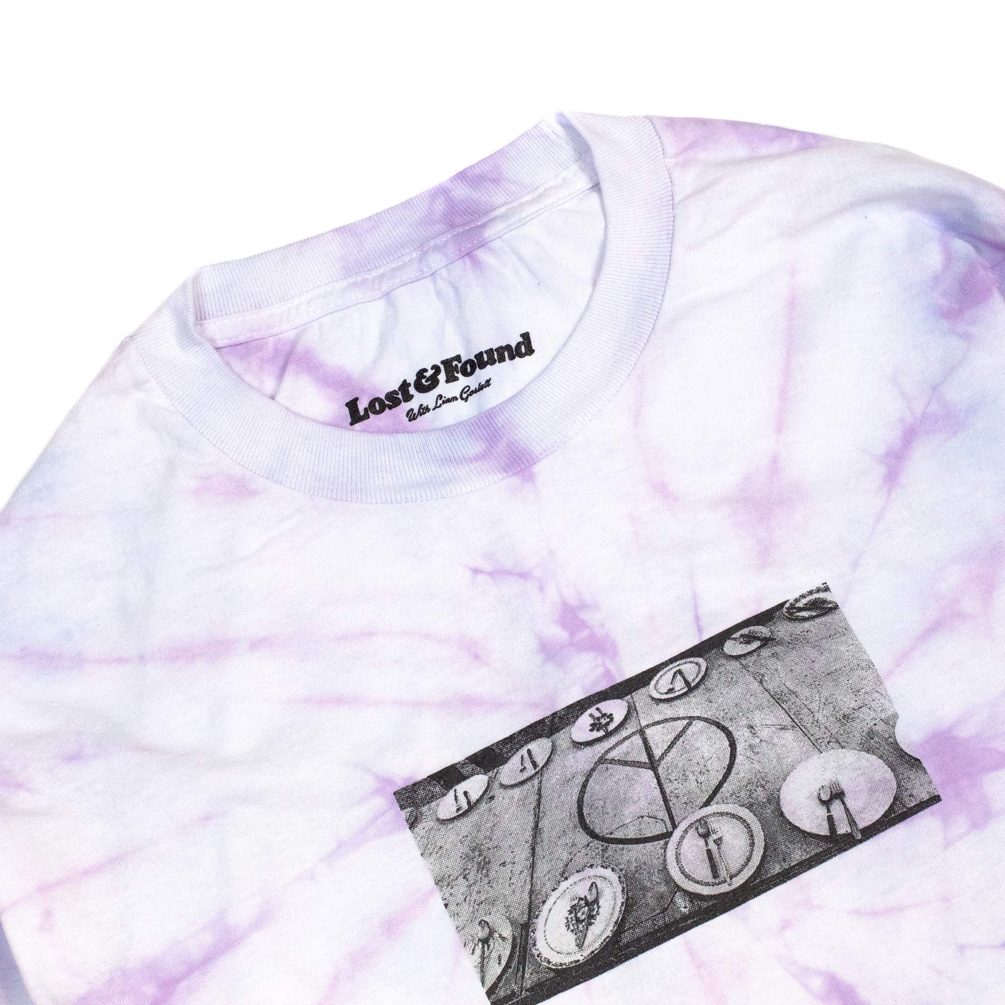 Liam Goslett Hippie Dining Table Tie Dye Tee Pink - Image 4