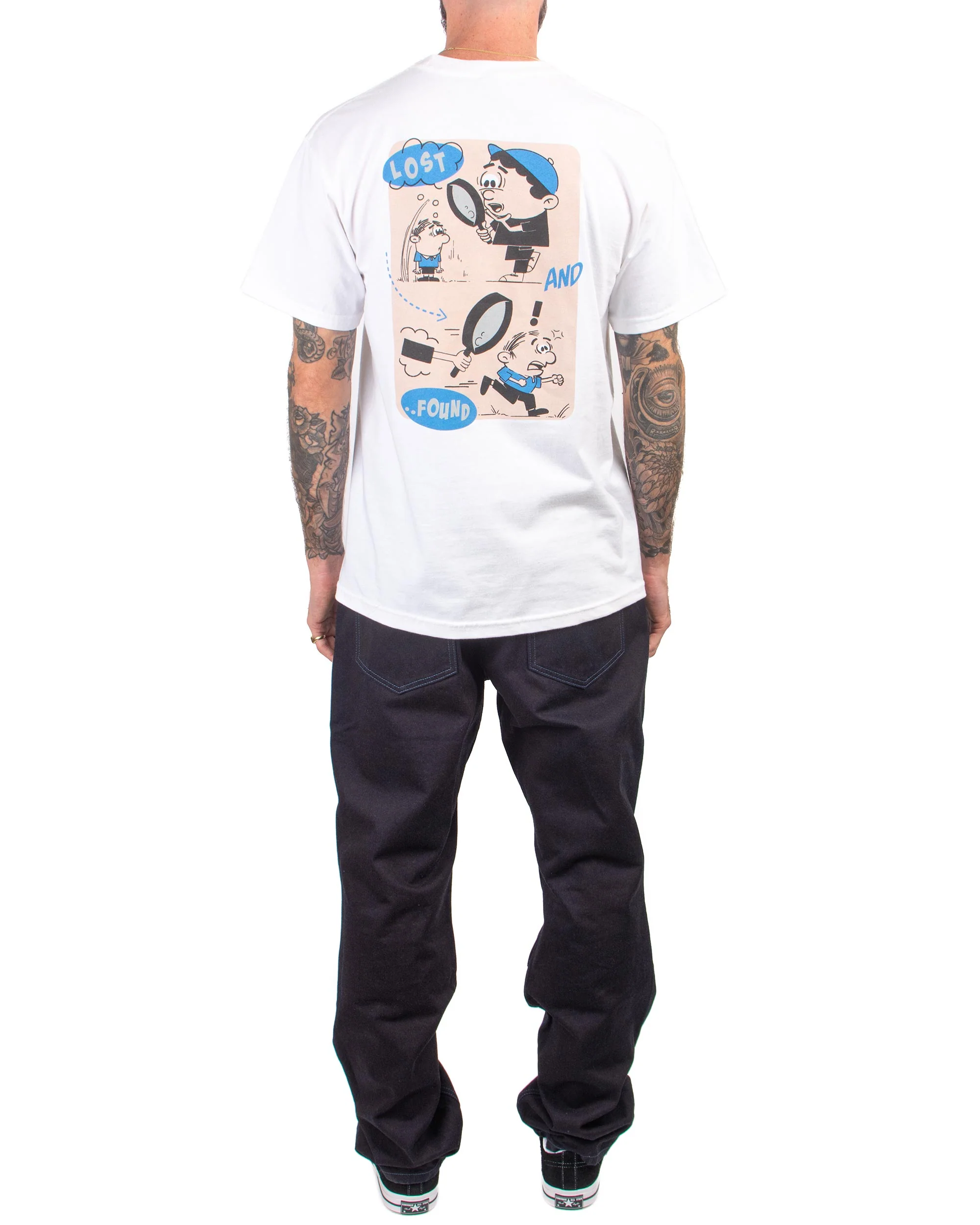 Lost & Found Artist Series 007: Elijah Anderson Detective Tee - Image 3