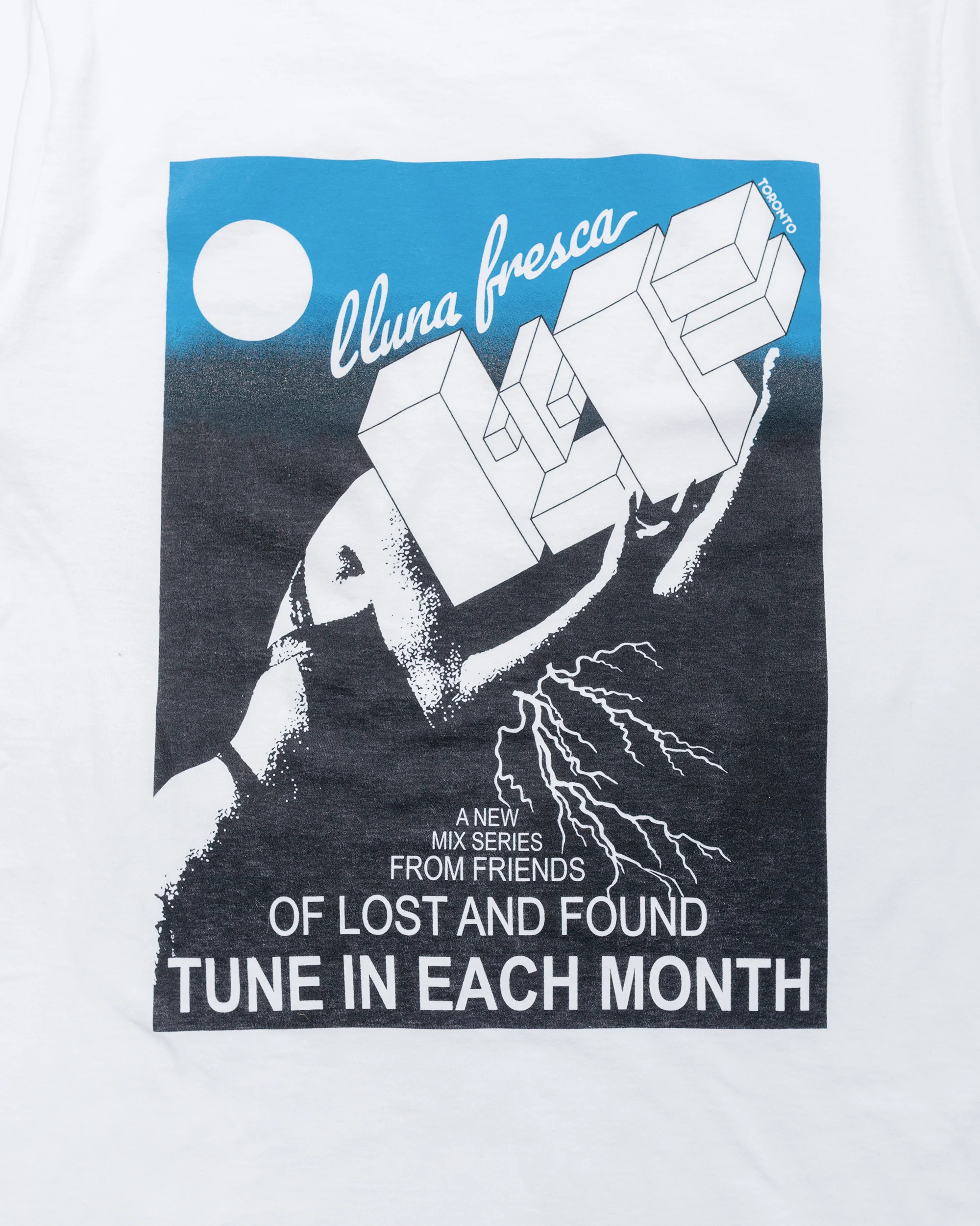 Lost & Found Artist Series 012: 'Charlie Stocking Lluna Fresca' Tee - Image 5