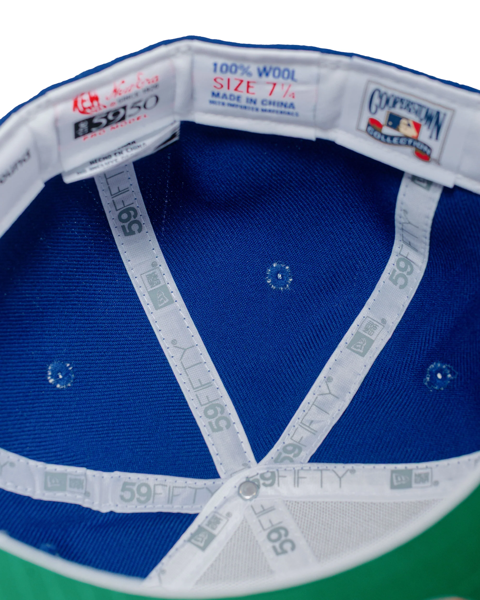 Lost & Found / MLB© - Toronto Blue Jays Home New Era Fitted White/Royal - Image 3