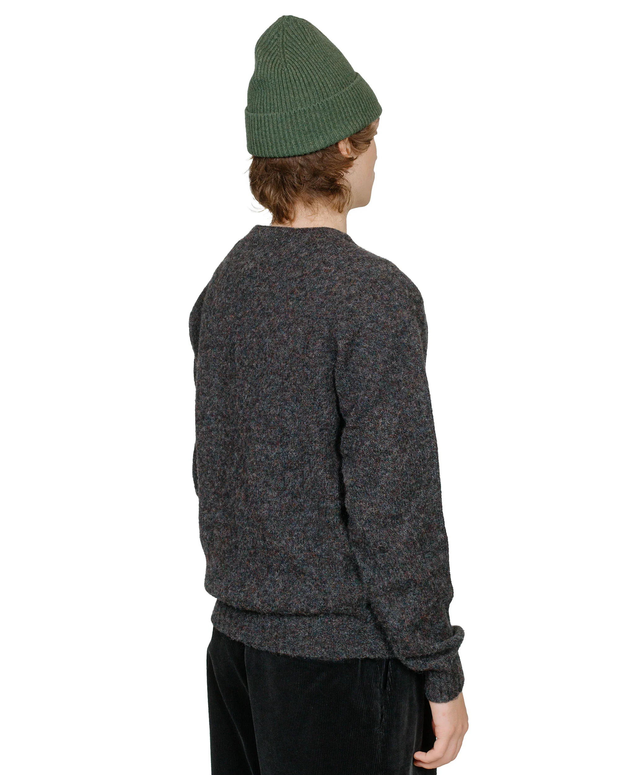 Lost & Found Shaggy Cardigan Smoulder - Image 3
