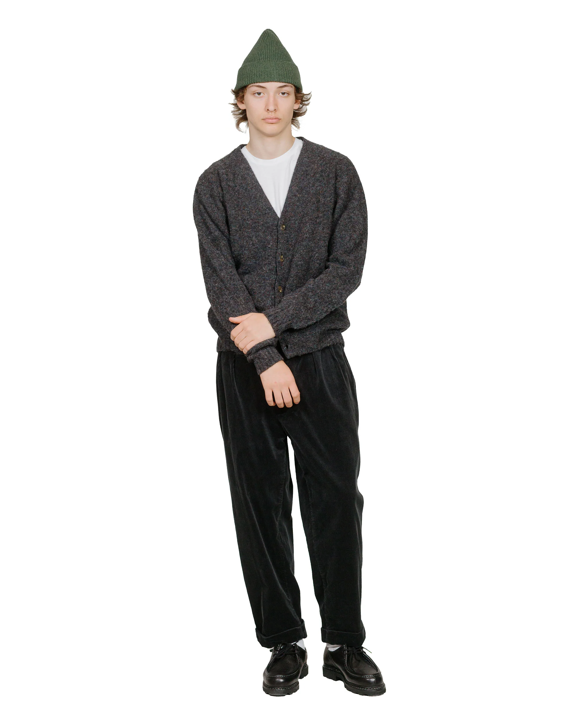 Lost & Found Shaggy Cardigan Smoulder - Image 4