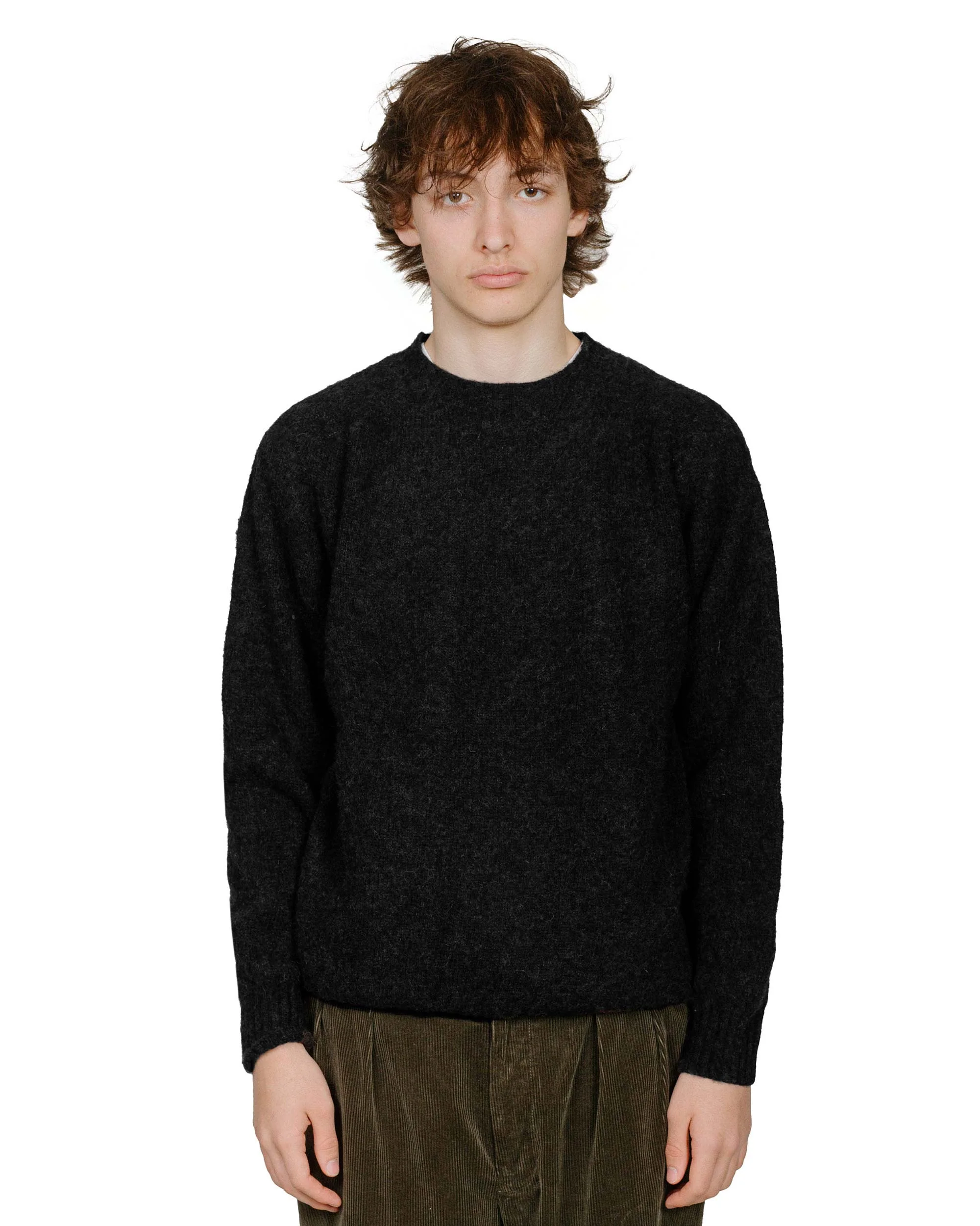 Lost & Found Shaggy Sweater Black - Image 2