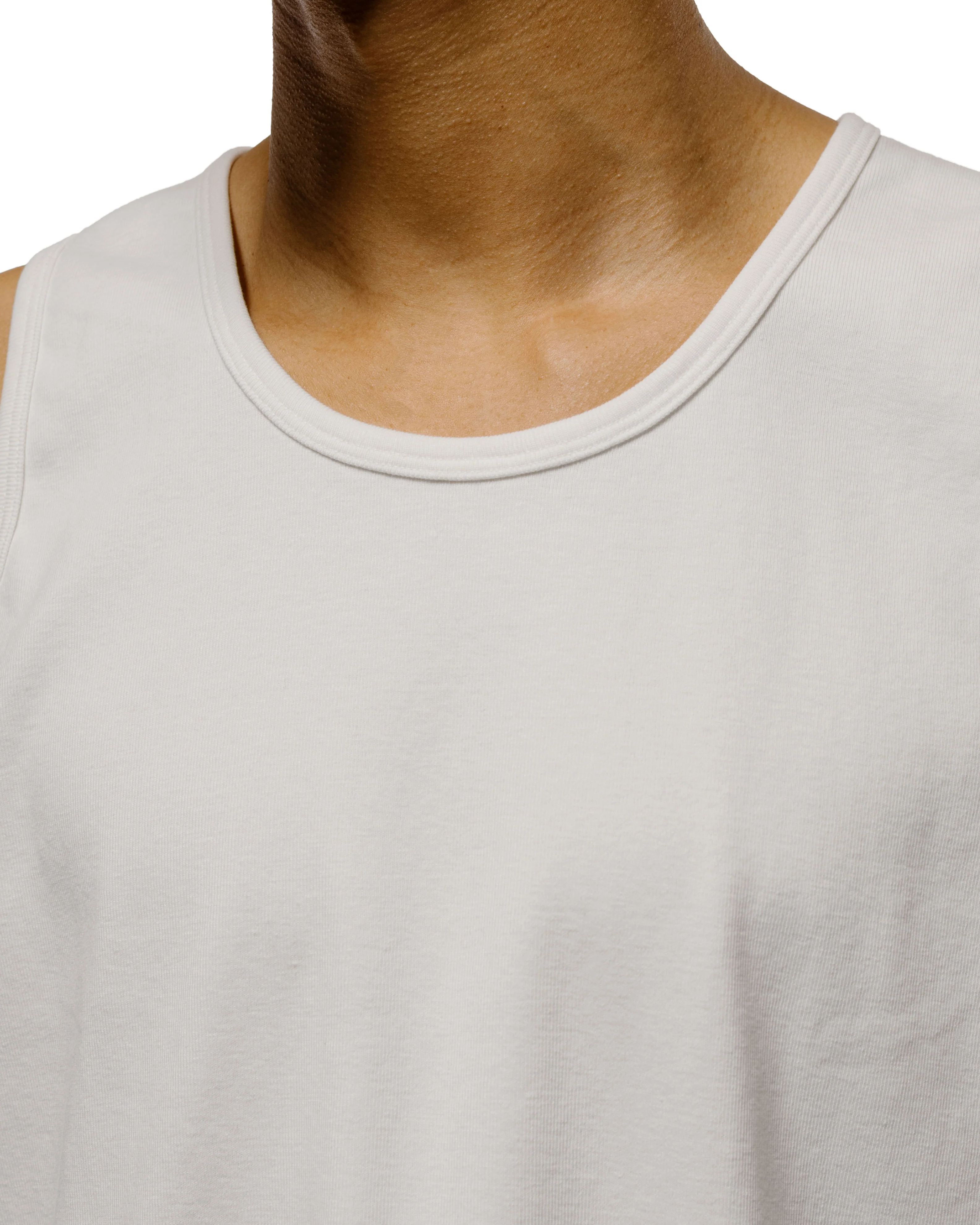 MAN-TLE LWCT0 Lady White Co. Singlet 2-Pack White Rib - Image 3