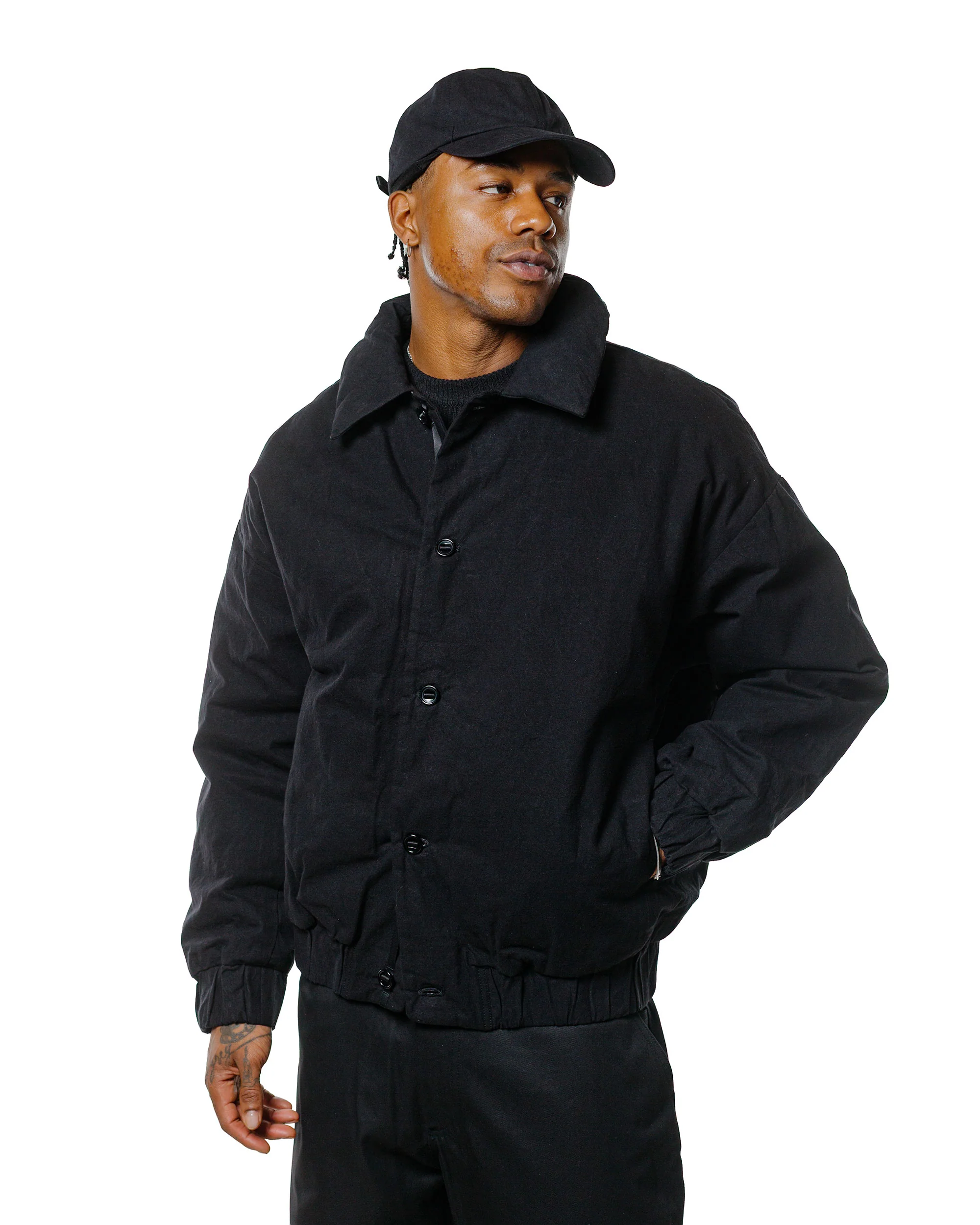 MAN-TLE R0D3 'Down Blouson' Black Wax - Image 2