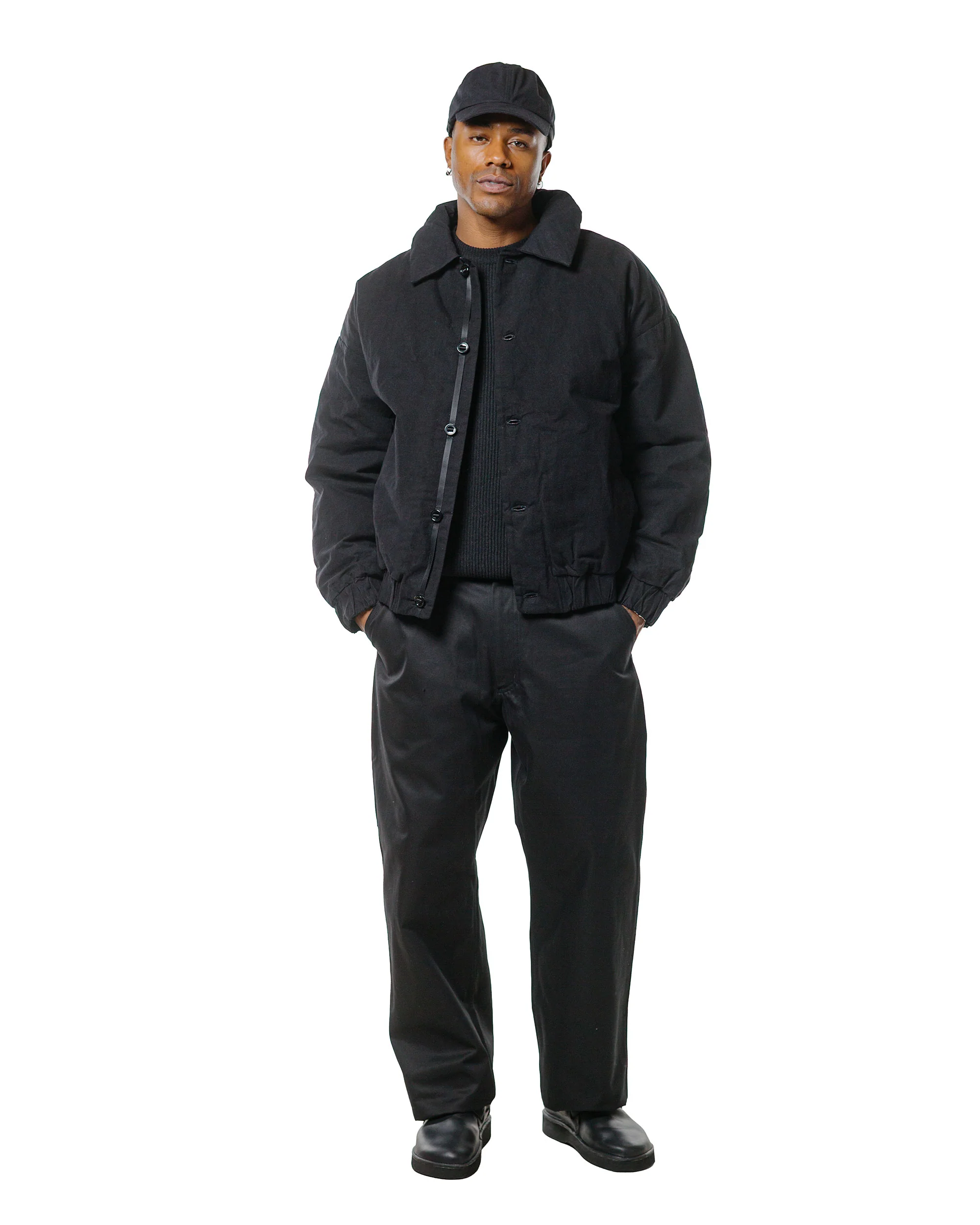 MAN-TLE R0D3 'Down Blouson' Black Wax - Image 4