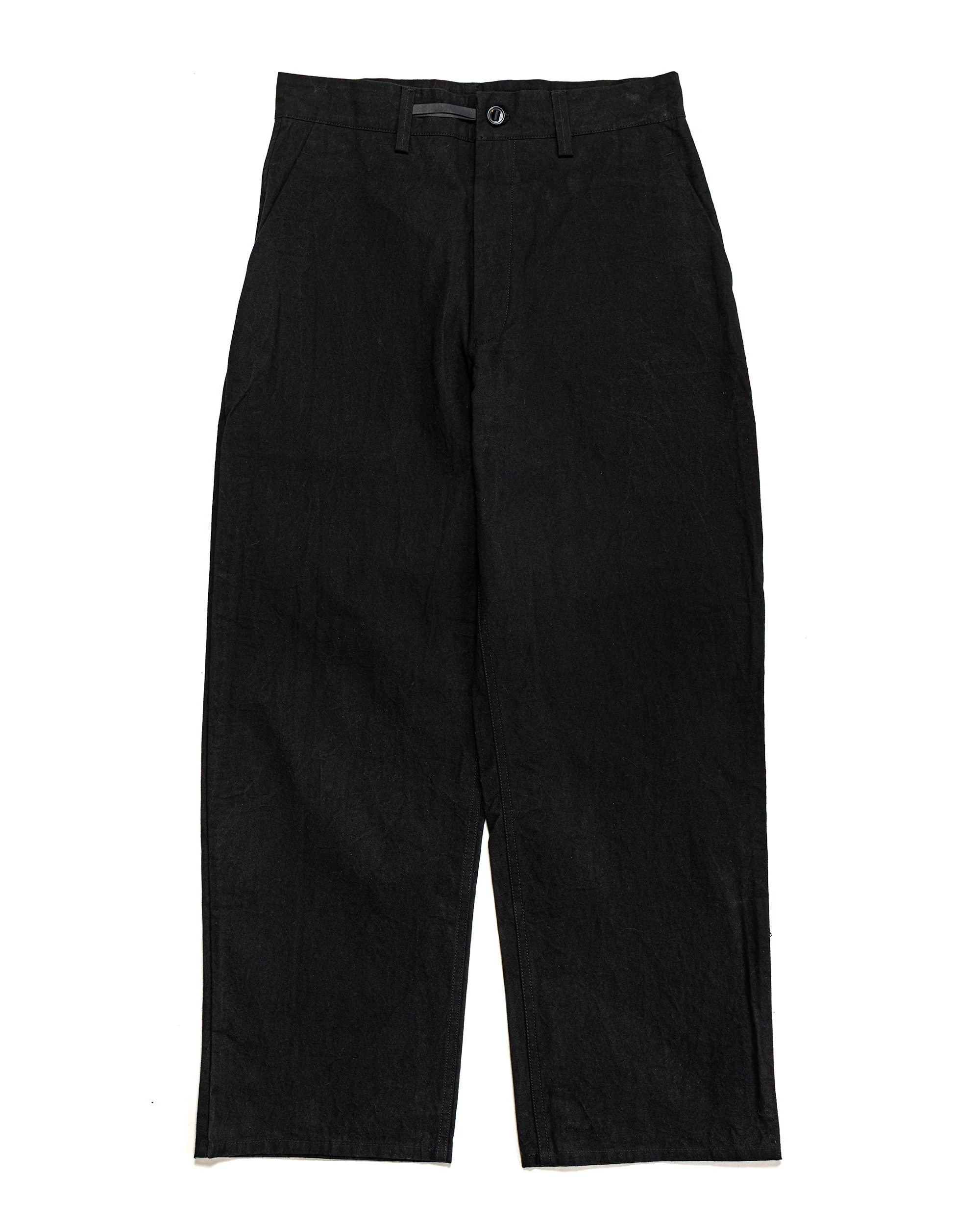 MAN-TLE R0P4 Wide Pants Black Wax