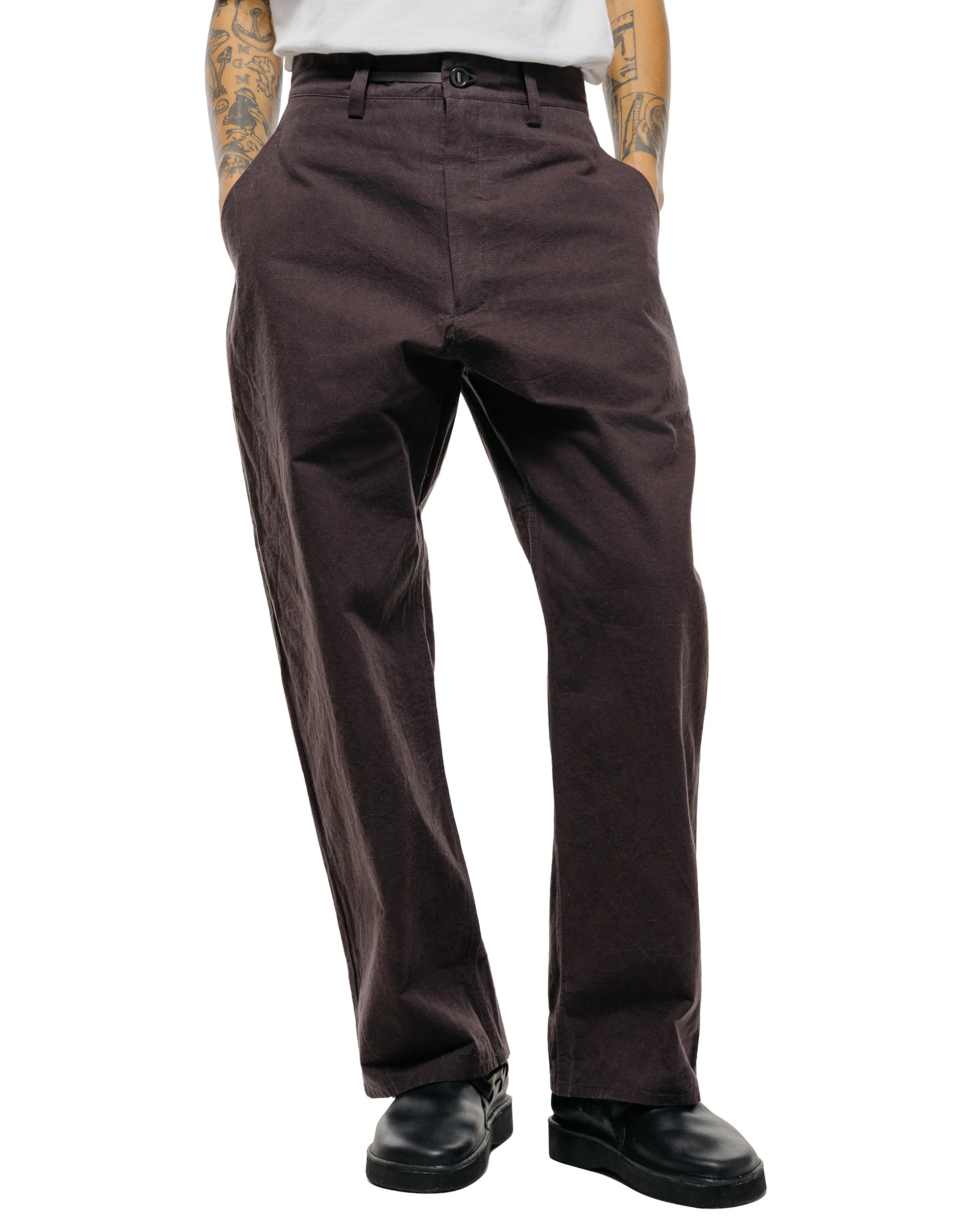 MAN-TLE R0P4 Wide Pants Earth Wax - Image 2