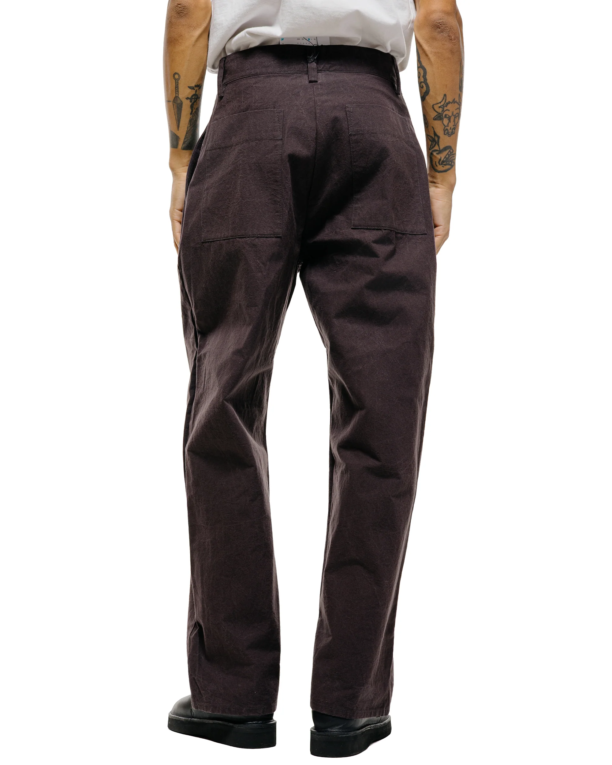 MAN-TLE R0P4 Wide Pants Earth Wax - Image 3