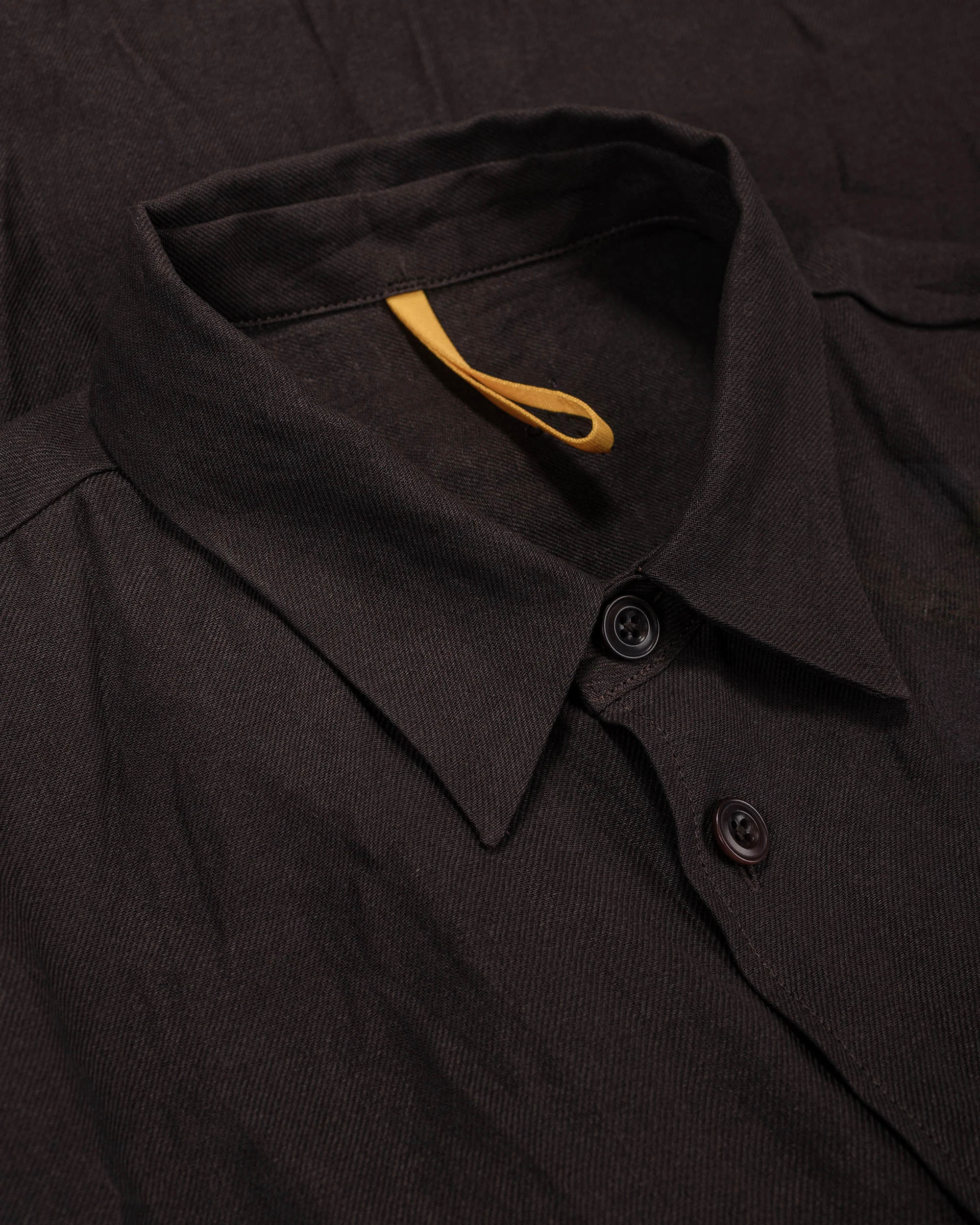MAN-TLE R0S8 'Weather Shirt w/Pkt' Humic Paper Gabardine - Image 5