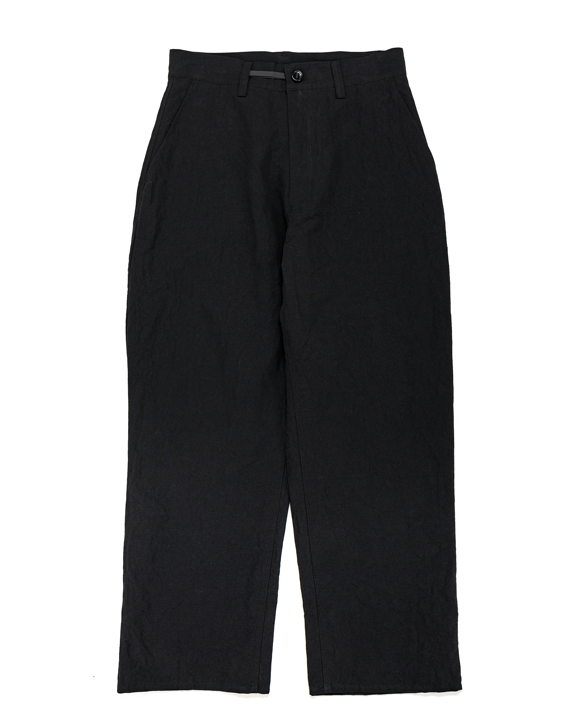 MAN-TLE R20P4 Wide Pants Black Linen
