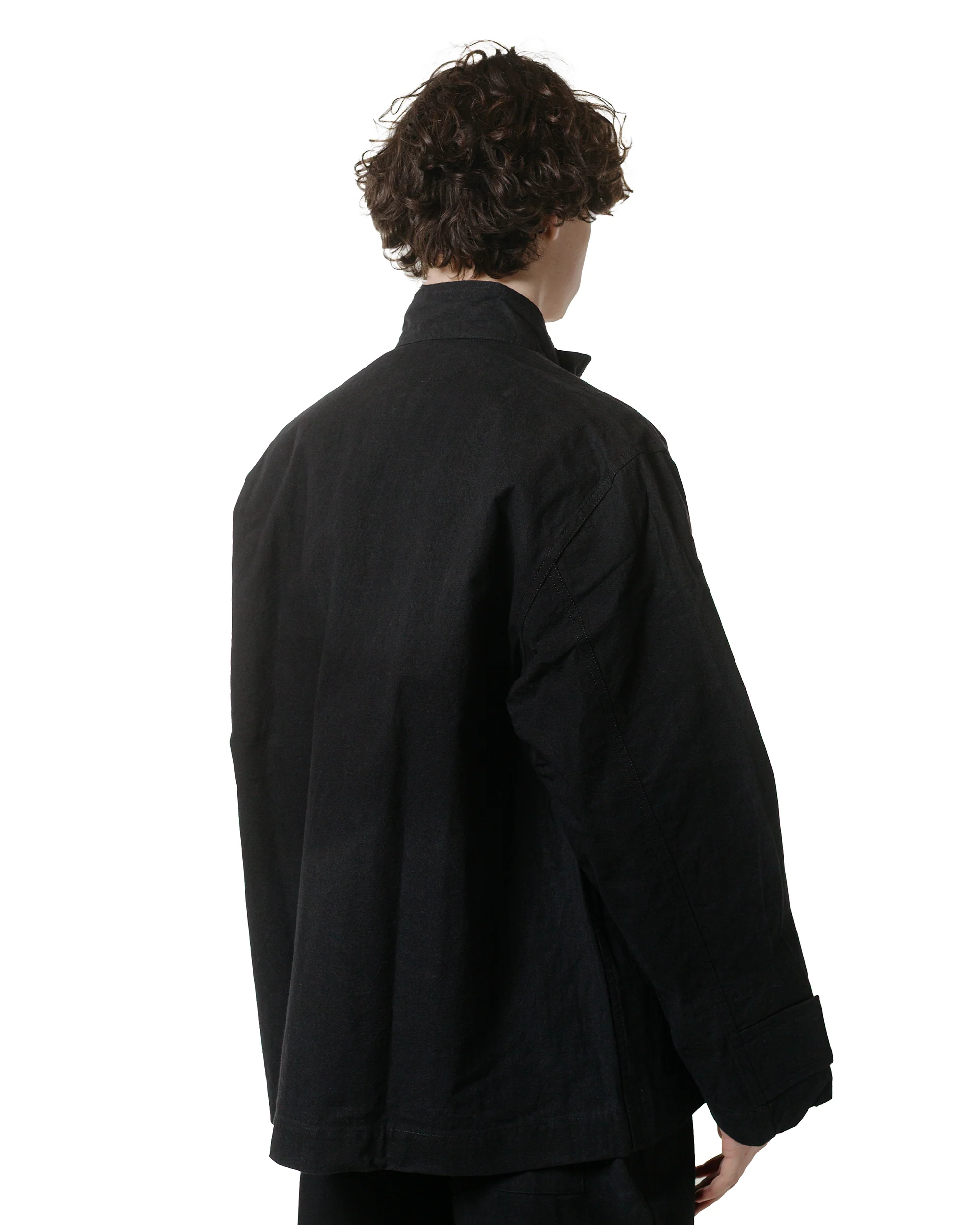 MAN-TLE R18S7 Block Jacket Black Wax - Image 3