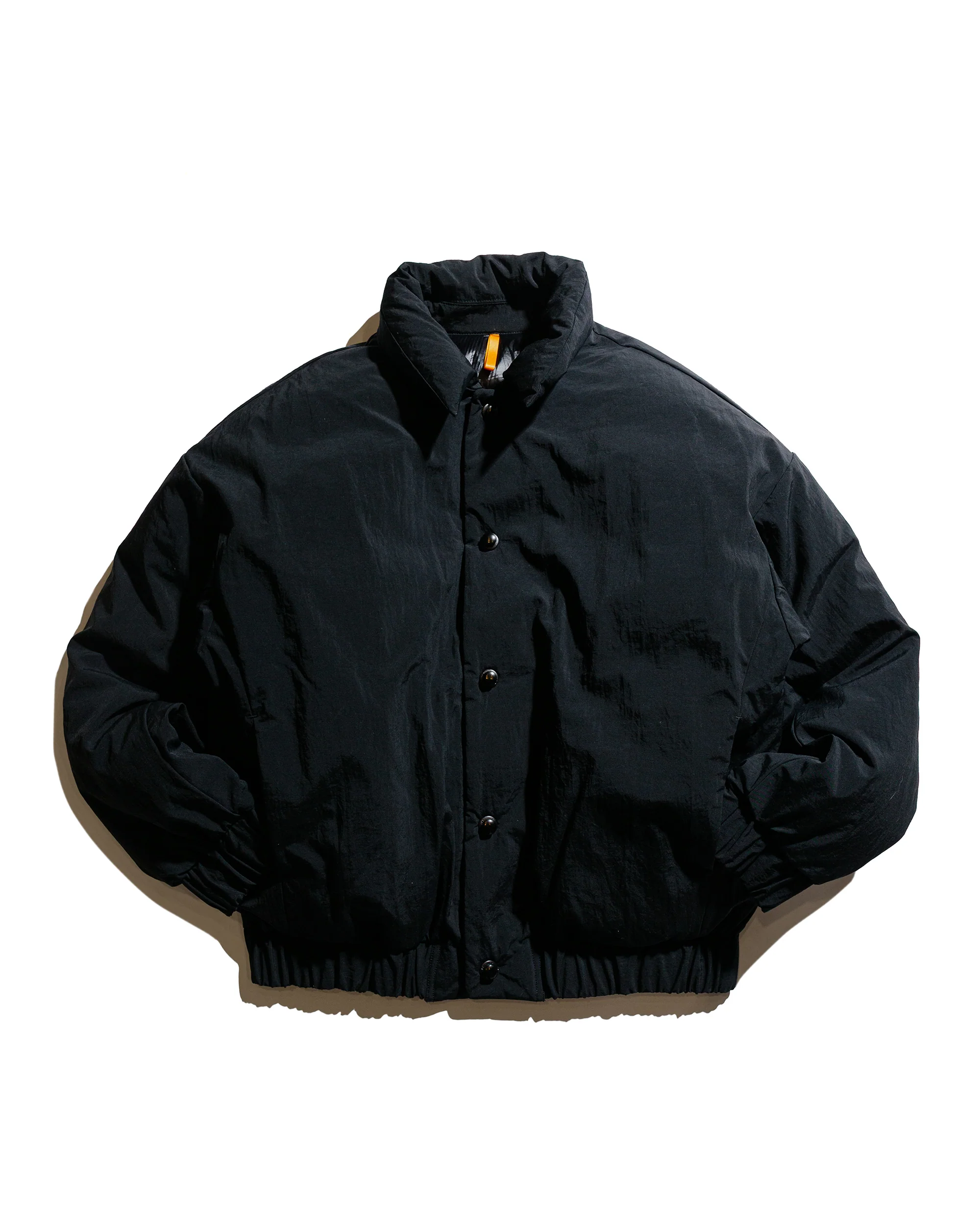 MAN-TLE R19D6 Double Down Blouson Black Recycled Nylon