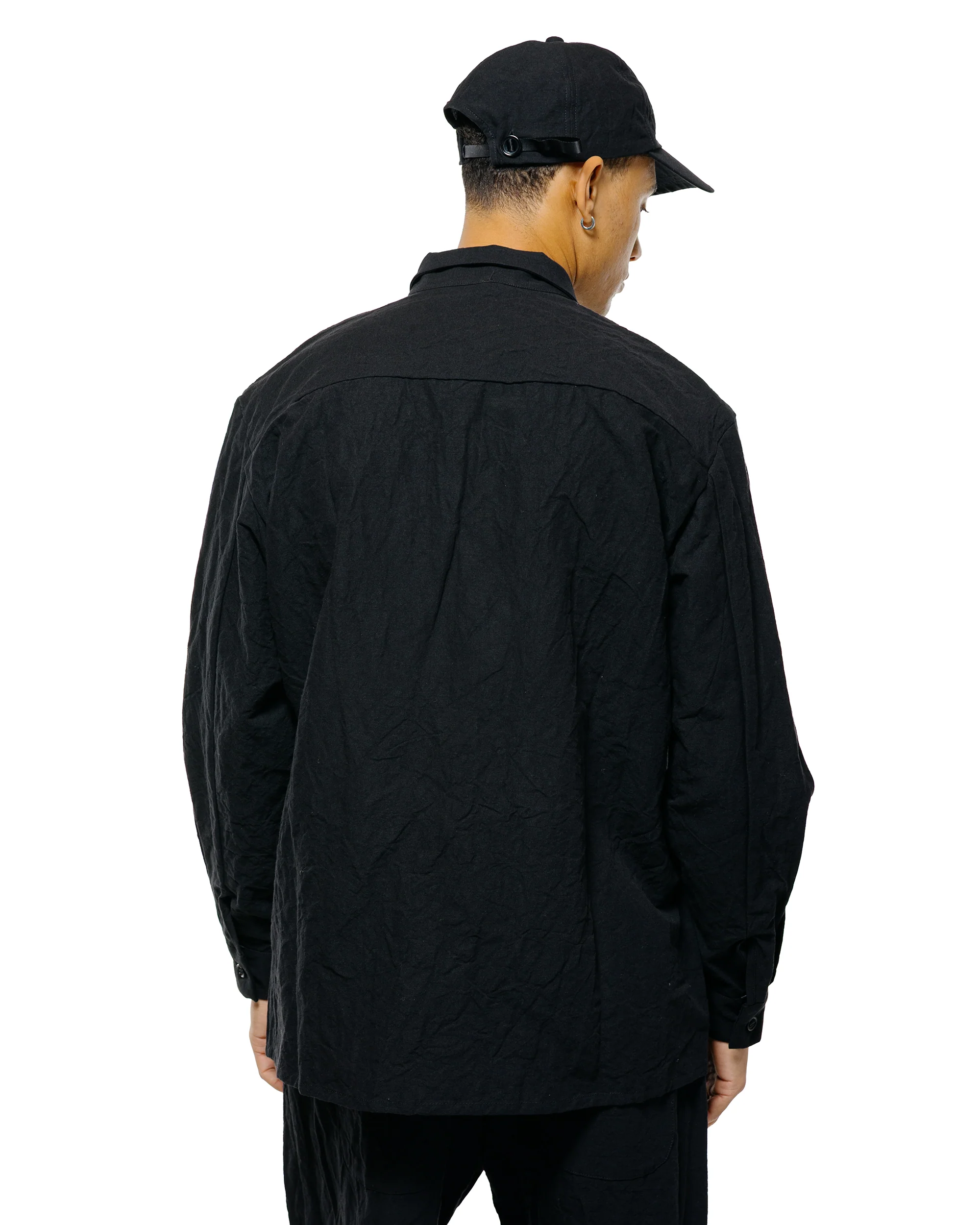 MAN-TLE R20S1 'New Shirt' Black Linen - Image 3